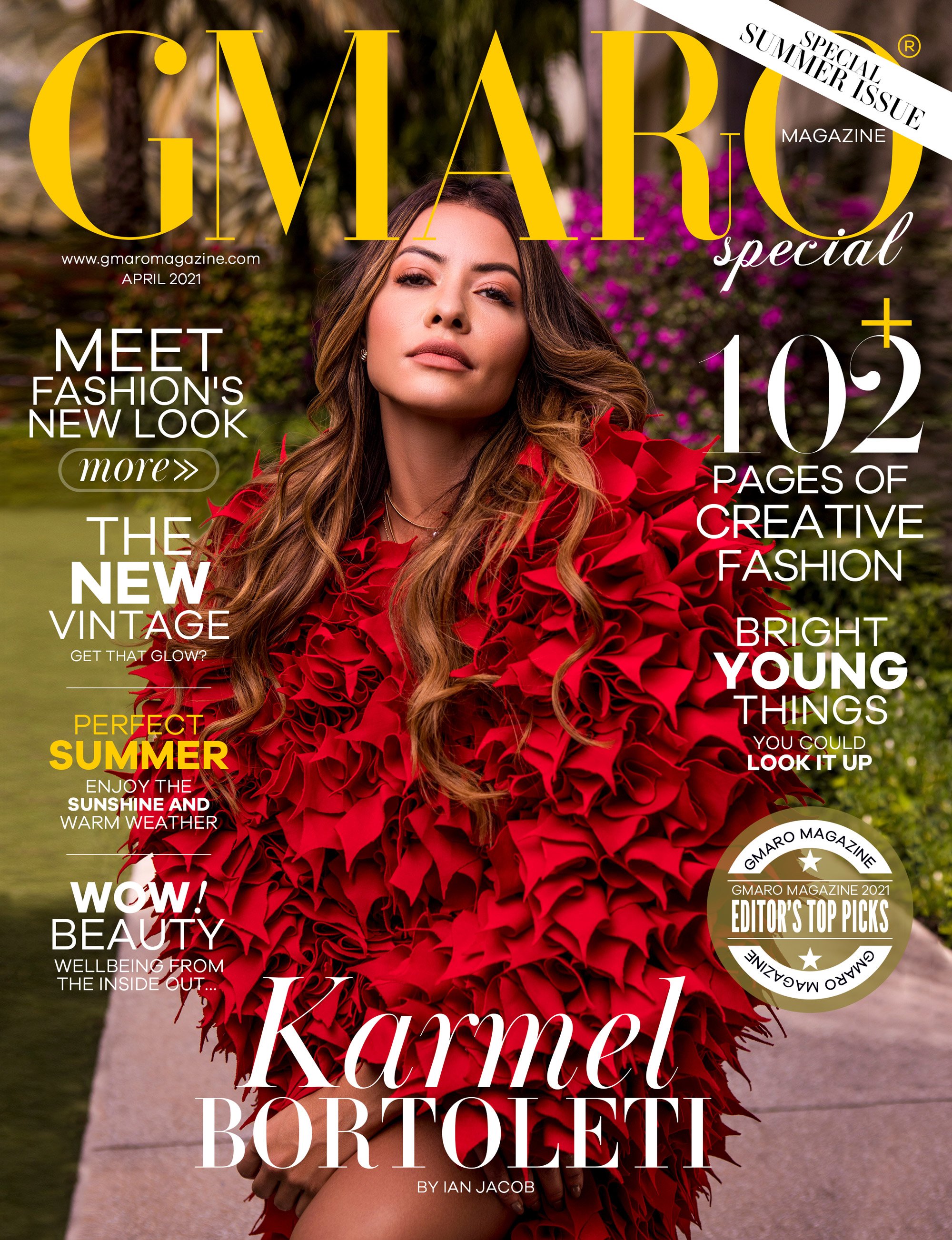 Karmel Bortoleti — GMARO Magazine | Fashion | Beauty | Art