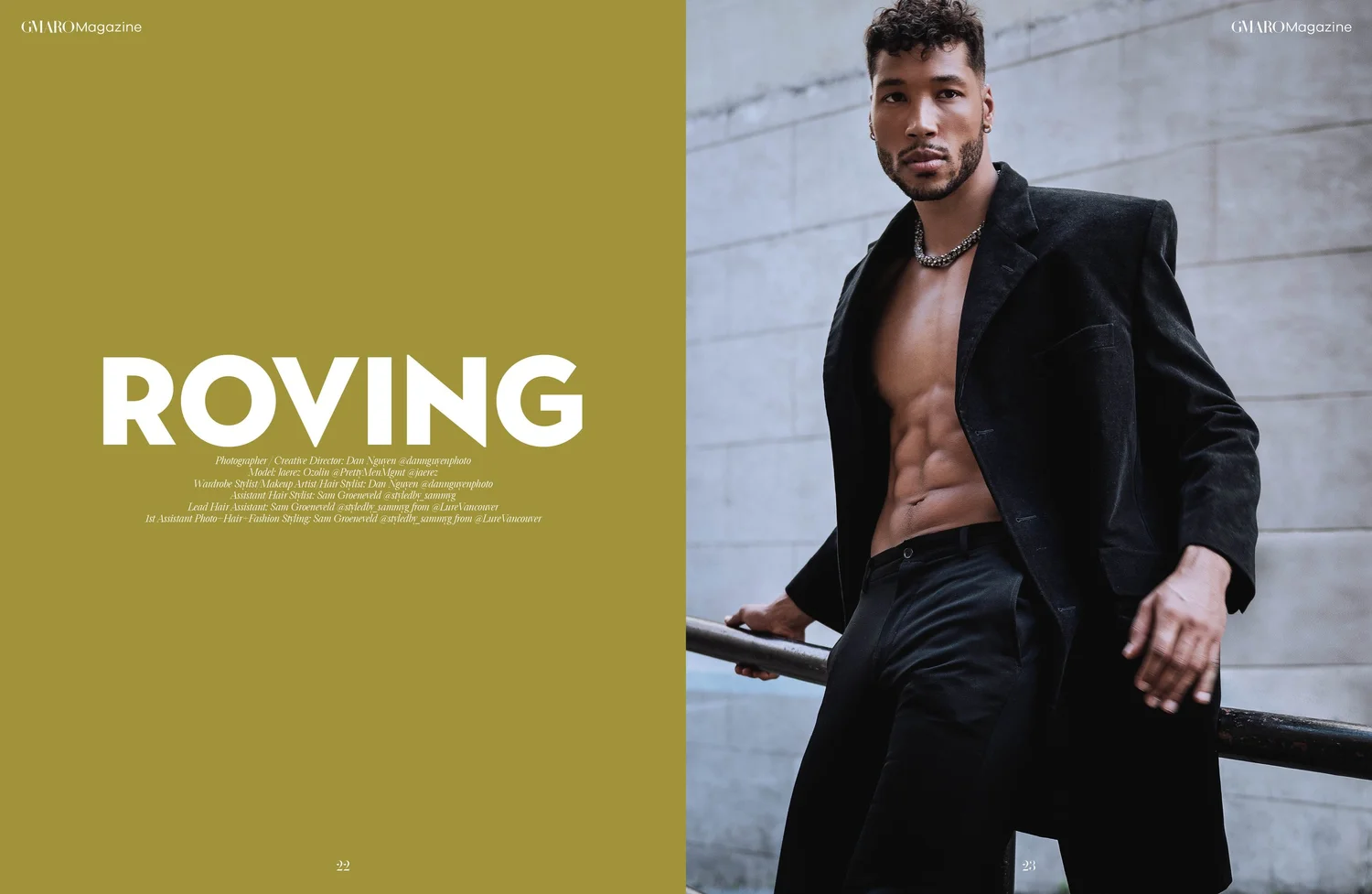 ROVING — GMARO Magazine | Fashion | Beauty | Art