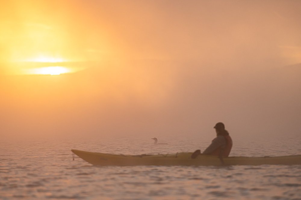 Kayak levé de soleil - Pioplis - Apogée Magazine