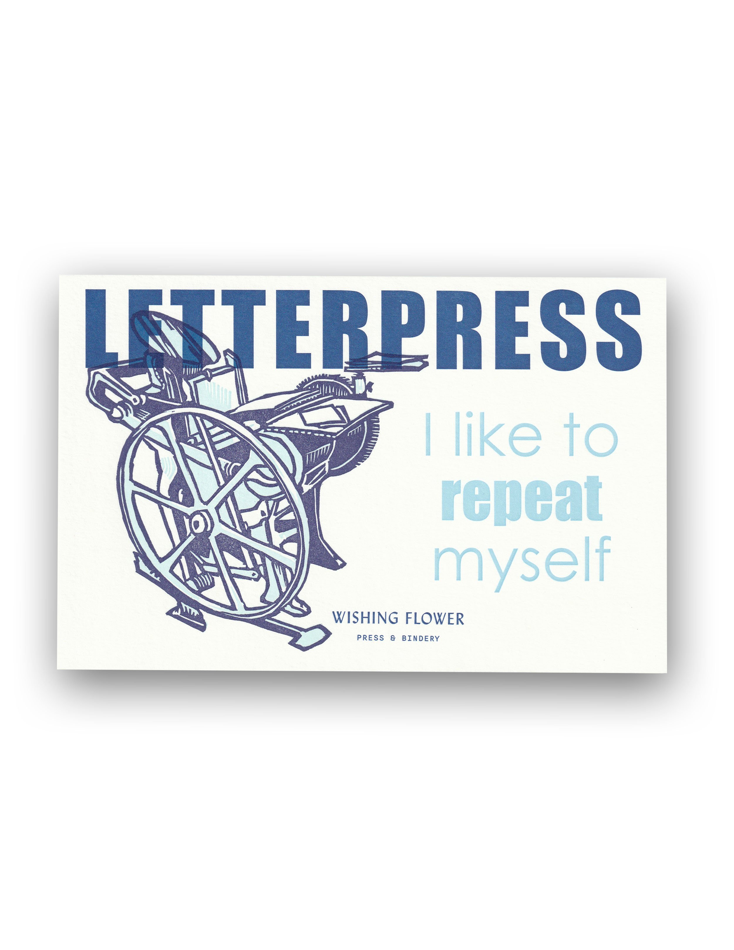 Letterpress Printing Broadside