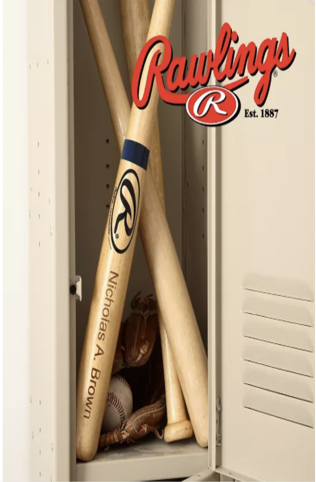 Rawlings® Baseball Bat Personalized