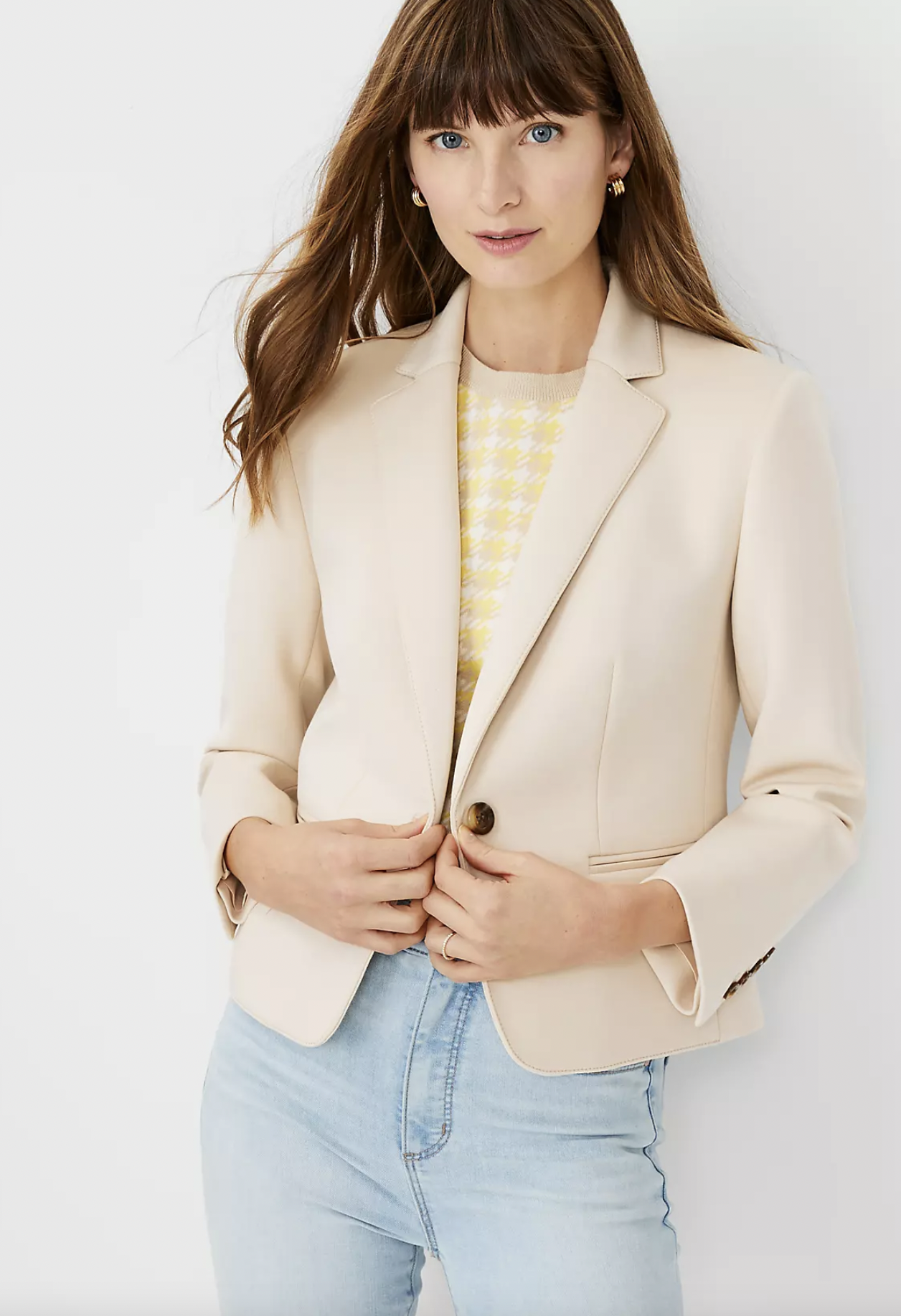 The Newbury Blazer In Double Knit (Copy)