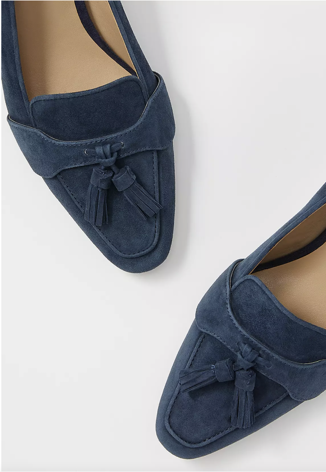 Suede Tassel Loafer Pumps (Copy)