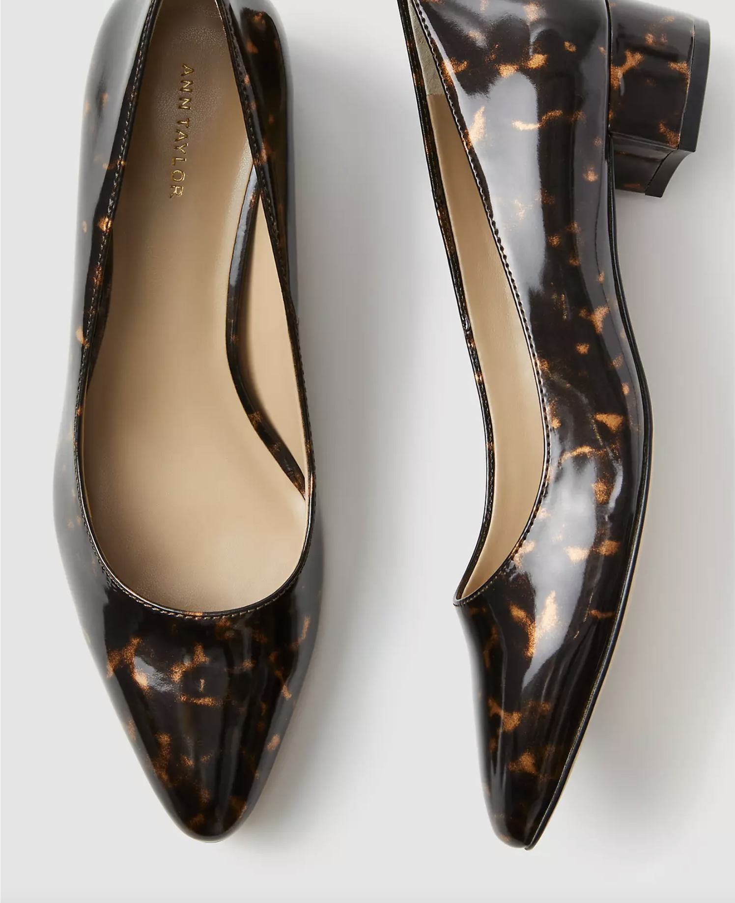 Tortoiseshell Print Block Heel (Copy)