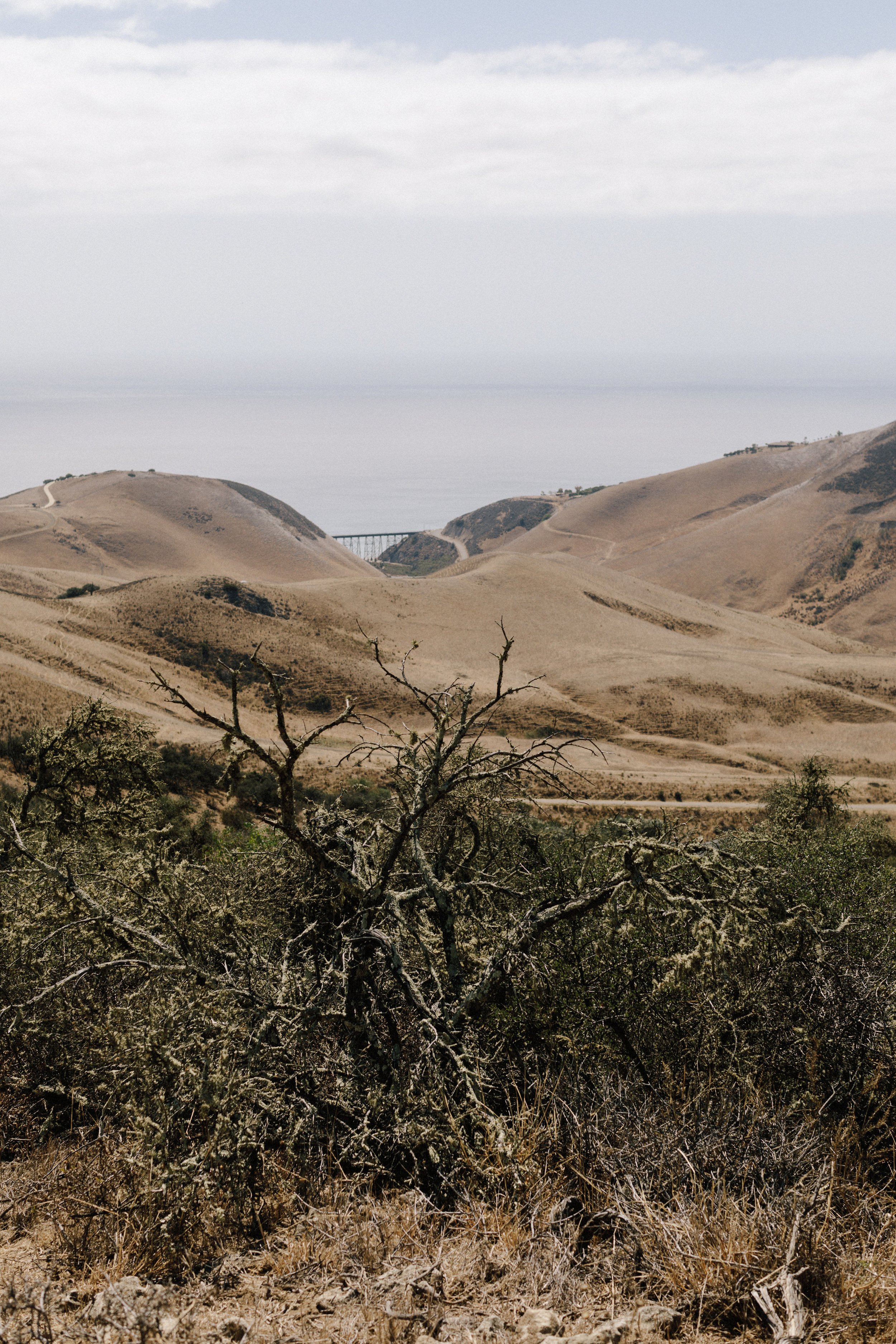 Ocean view from the California Ranch House, a tasteful modern design of a ranch home by Michel Architects