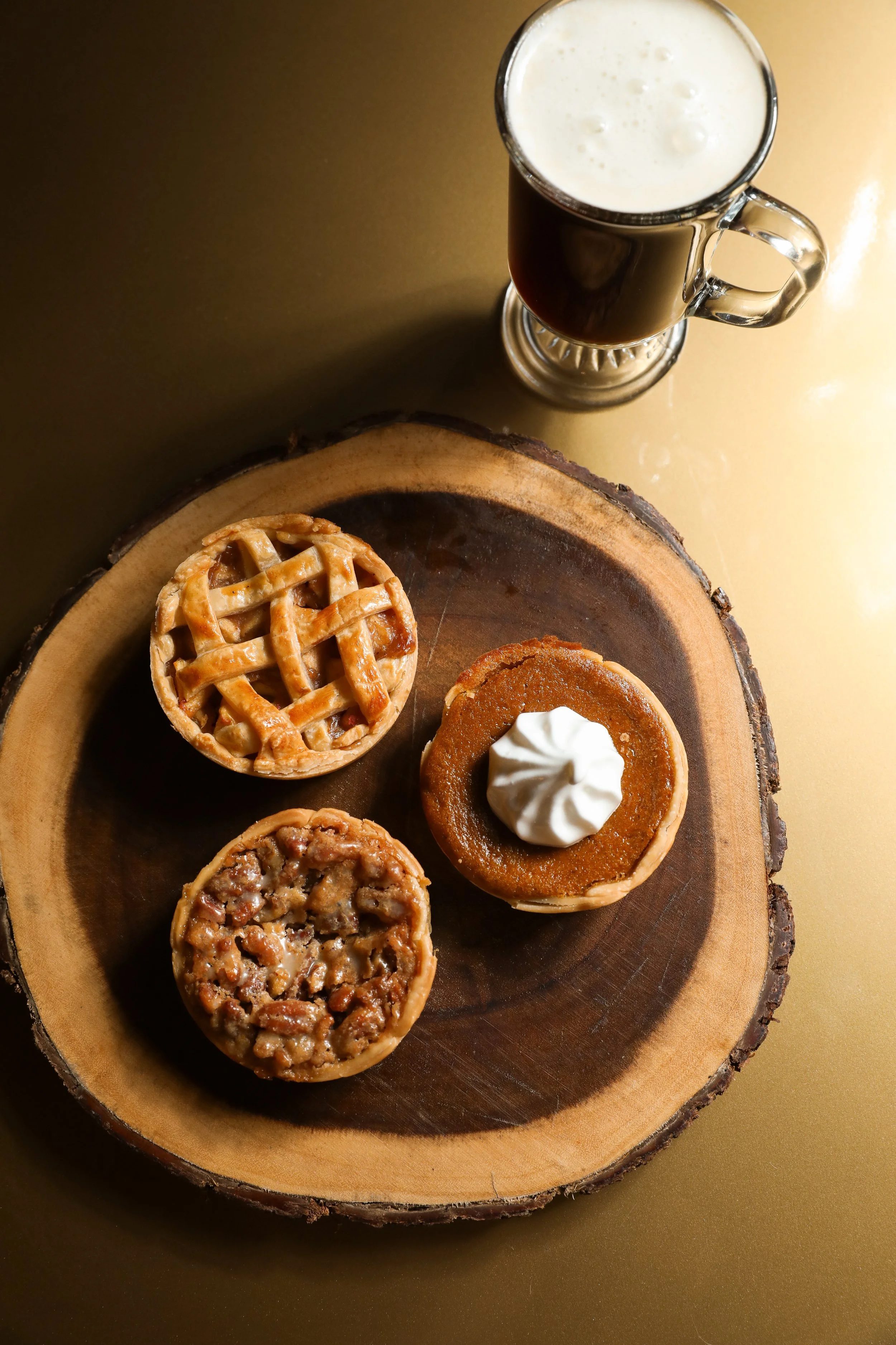 Holiday Pie Flights — The Robinson Room