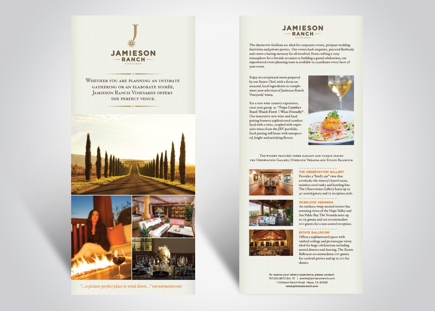 Jamison Ranch Winery - Rack Card