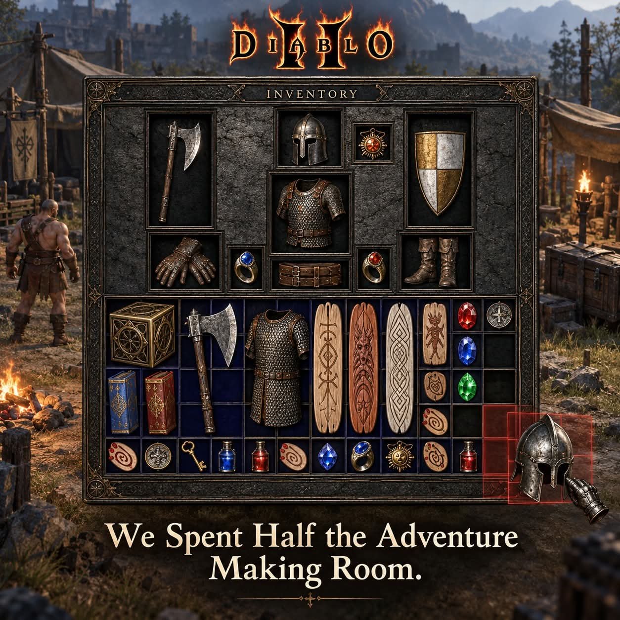 Diablo II’s Real Final Boss: A Full Inventory 😂🎒

