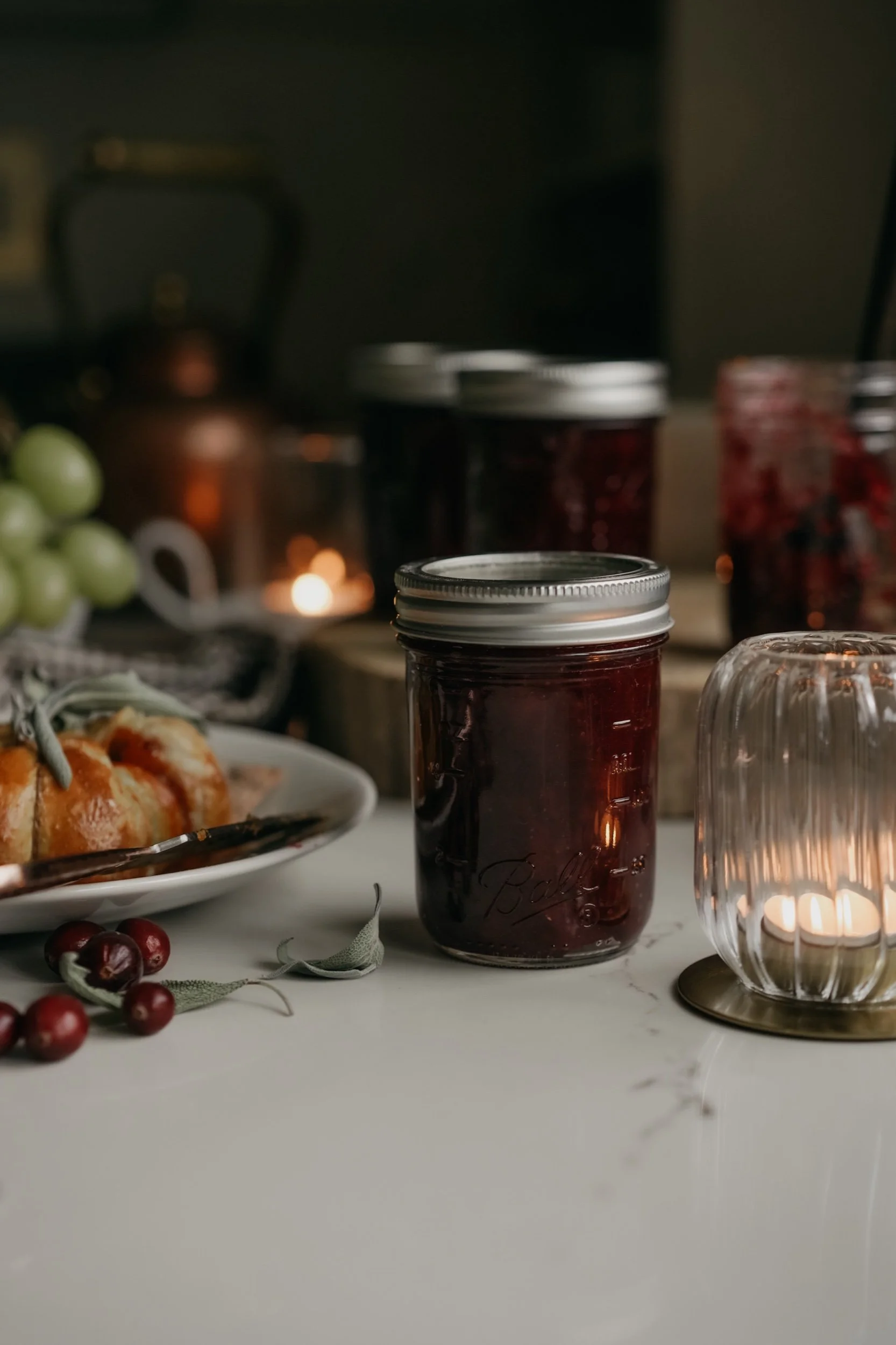 Gather | Cranberry Orange Pear Jam Recipe