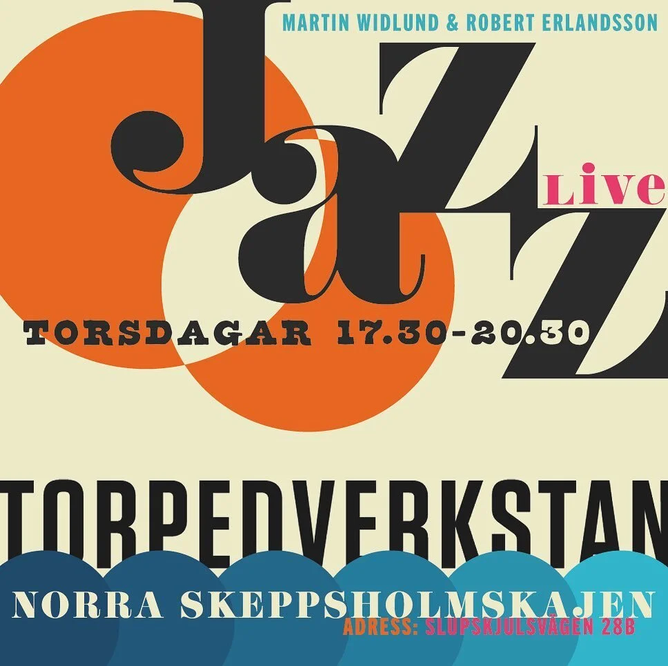 SOMMARKV&Auml;LL &amp; JAZZTORSDAG IGEN!
Livejazz imorgon torsdag 21 juli mellan 17.30-20.30 spelar Martin Widlund &amp; Robert Erlandsson hos oss igen! V&auml;lkomna &ndash; se till att boka bord &ndash; kommer bli en underbart ljummen sommarkv&auml