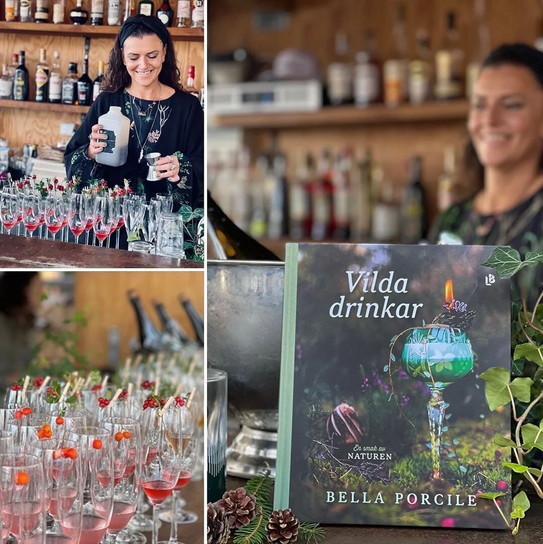 Vilda drinkar, h&auml;rliga m&auml;nniskor och fantastiska Bella &ndash; drinkm&auml;staren och nu f&ouml;rfattaren Bella Porcile och Louise B&auml;ckelin F&ouml;rlag hade i helgen bokrelease av den underbara boken &quot;Vilda drinkar&quot; hos oss p