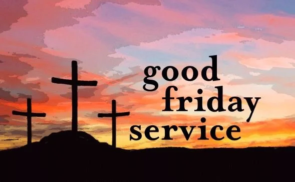 Good Friday service