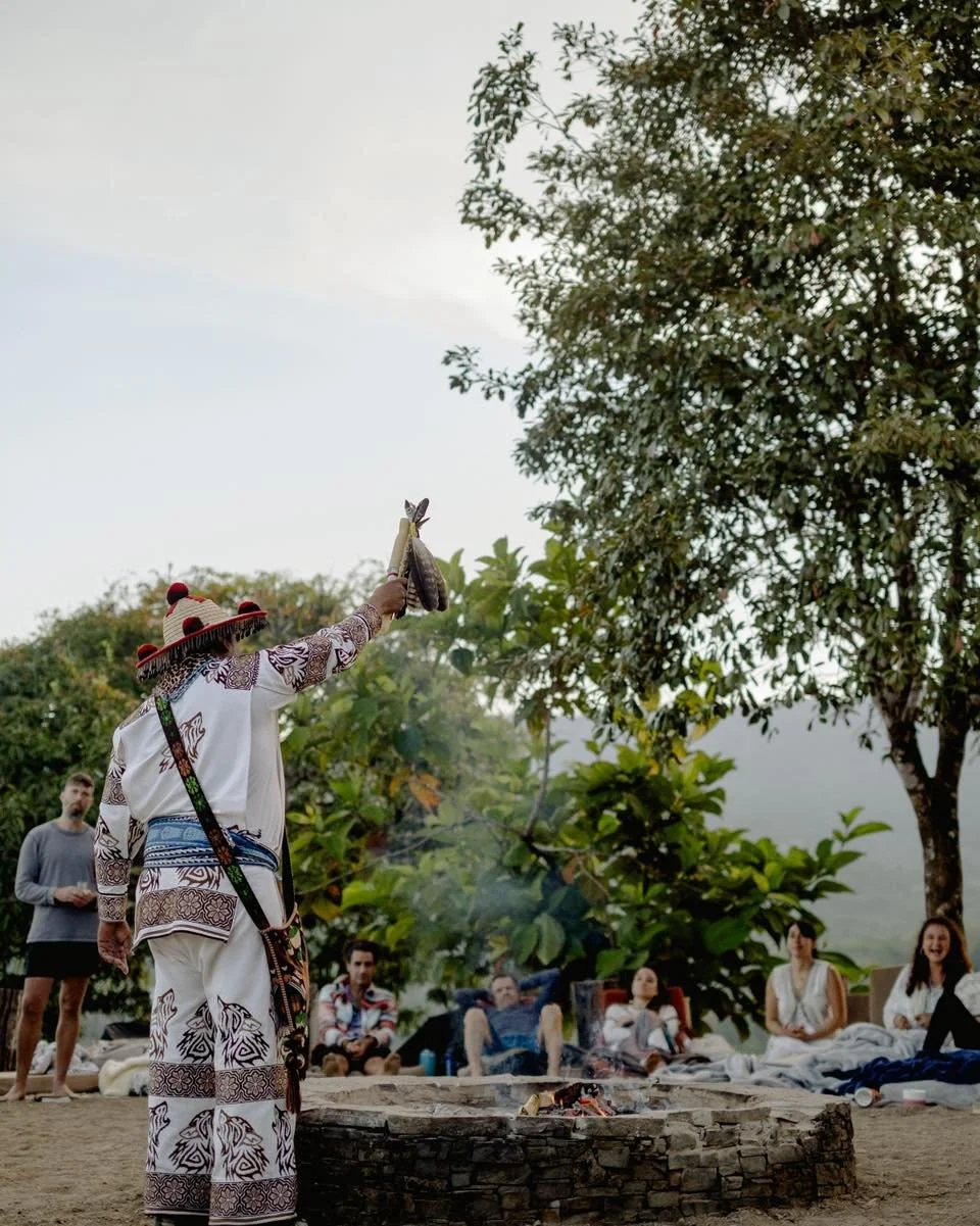 An evening by the fire, guided by tradition and shared with community. At Holos, we create space for connection, in nature, with others, and with yourself. Experience it through hosting a retreat or through our residential program link is in our bio?