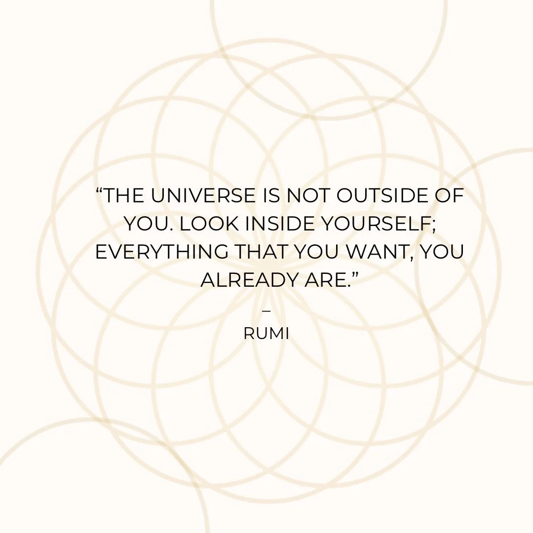 The universe isn&rsquo;t outside of you.
It lives in your breath, your intuition, your quiet knowing.
Everything you&rsquo;re searching for has been growing within you all along.