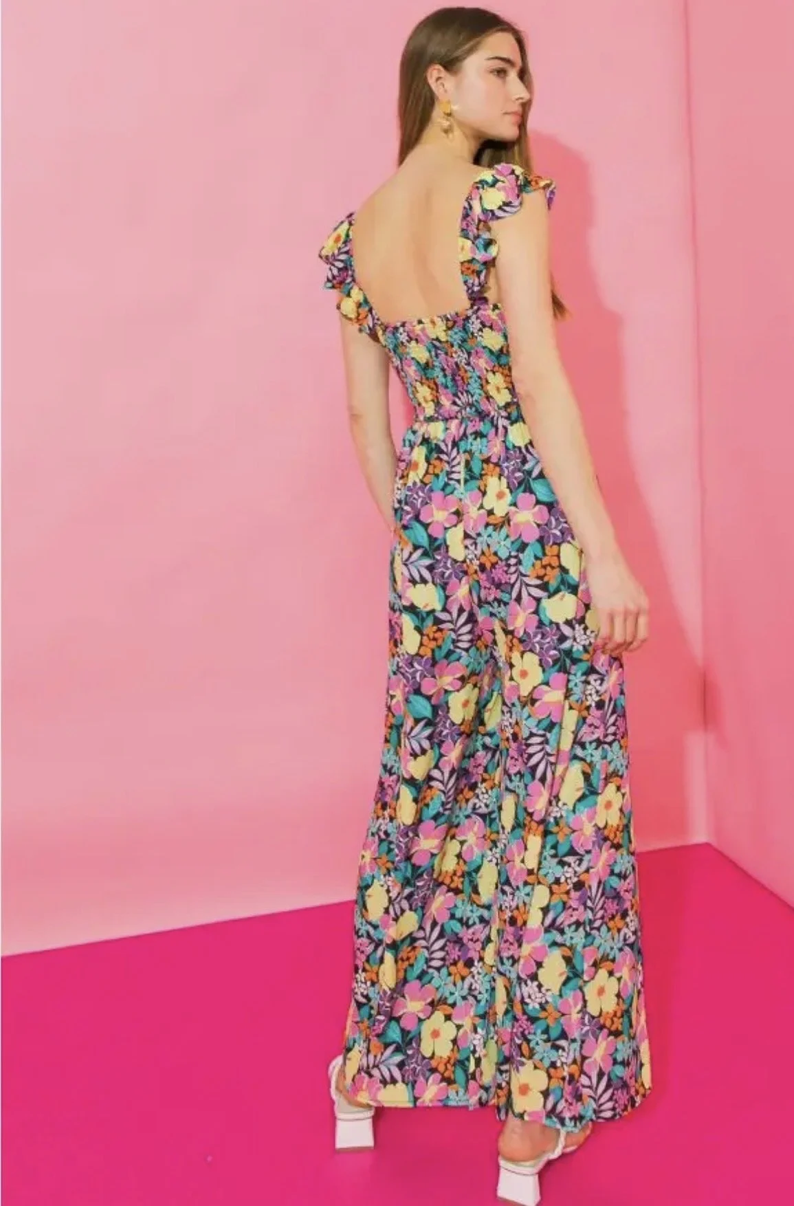 Floral Fantasy Jumpsuit