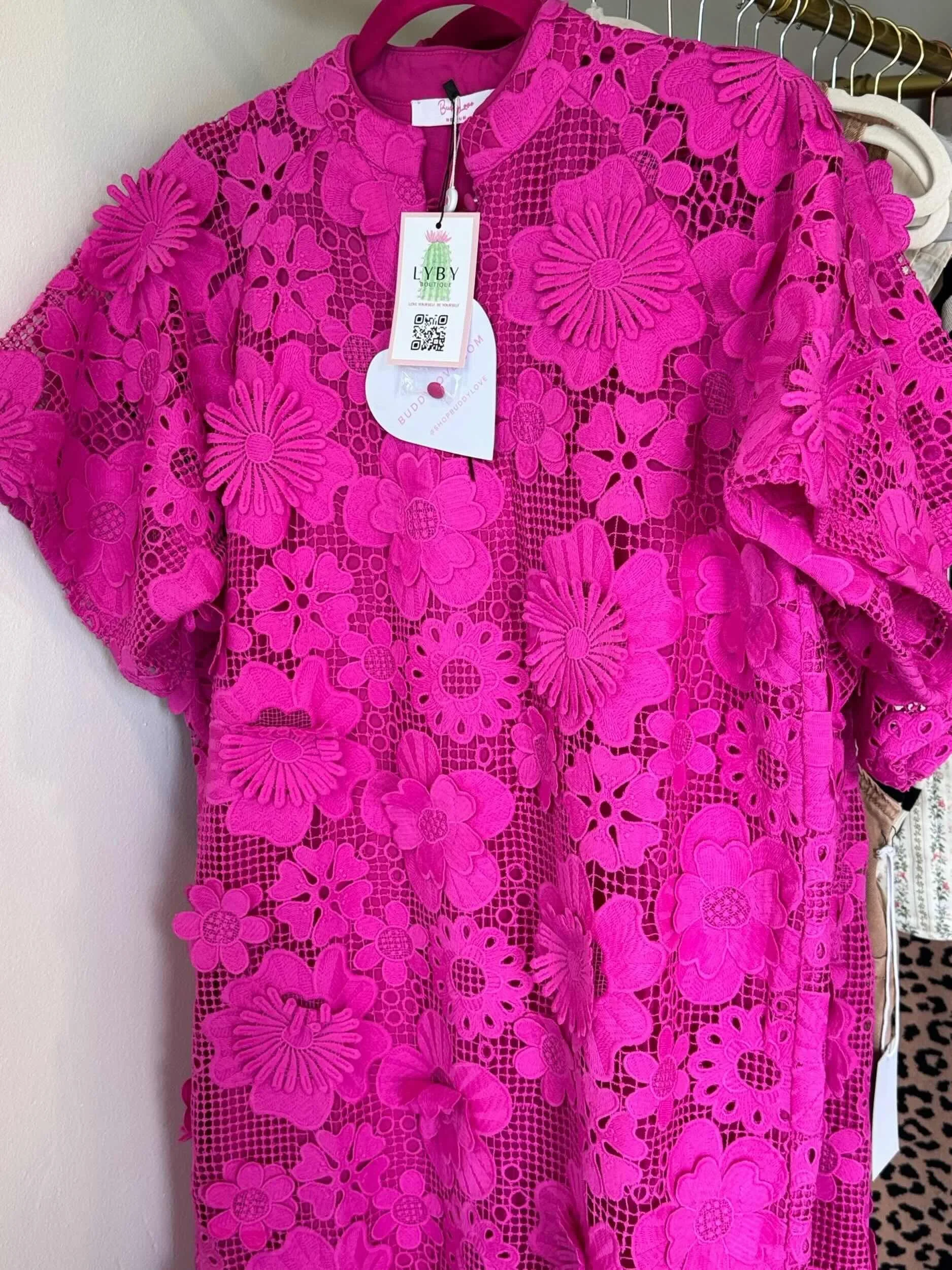 Magenta Buddy Love Long Dress.jpeg