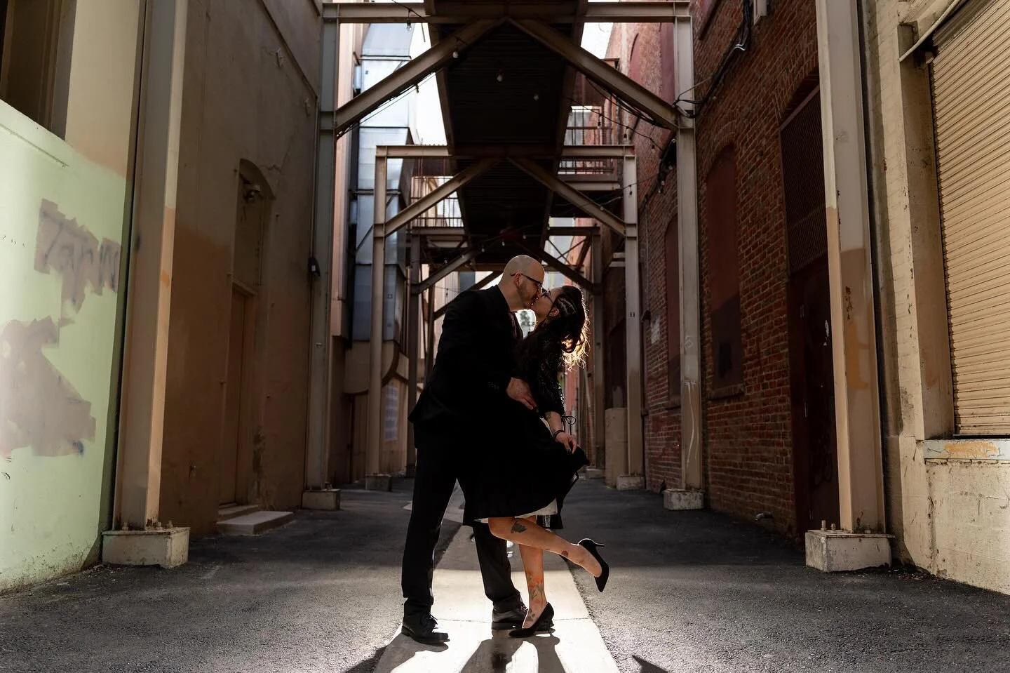 Congratulations to these awesome newly weds, Samuel & Yolanda @samwize_56 @yoliee_71 🍾! I had an absolute blast with them in Downtown Riverside capturing their love 🫶. 
.
Wedding Photographer: @photognicholas 
.
#weddingphotography #downtownriv