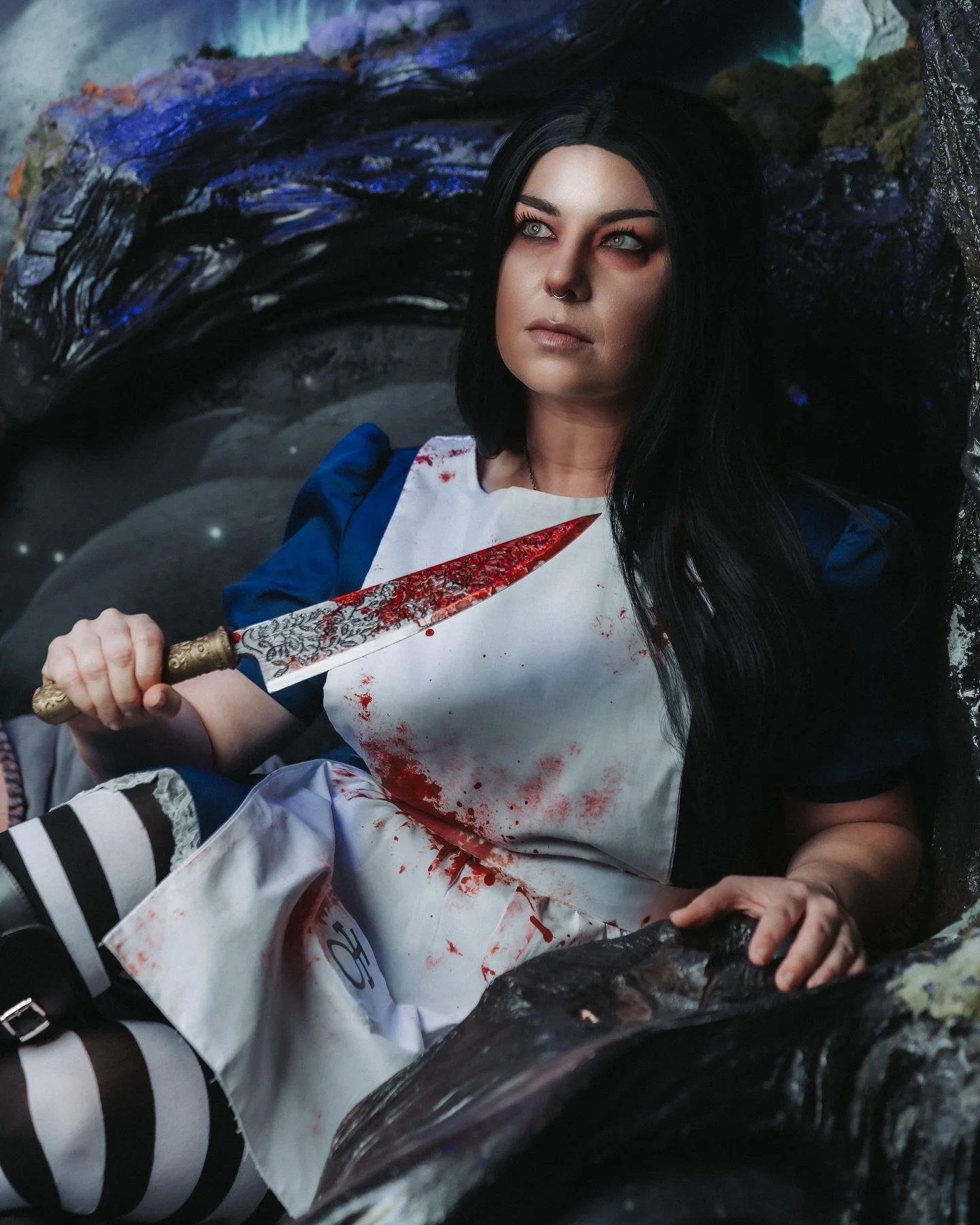 Awesome cosplay by @deadringercos **Fake Blood**
.
Photographer: @ns1_media 
.
#cosplay #cosplayphotography #portraitphotography #portriatphotographer #portrait #photographer #socalphotographer #southerncalifornia #edits #photoshoot #portraits #inlan