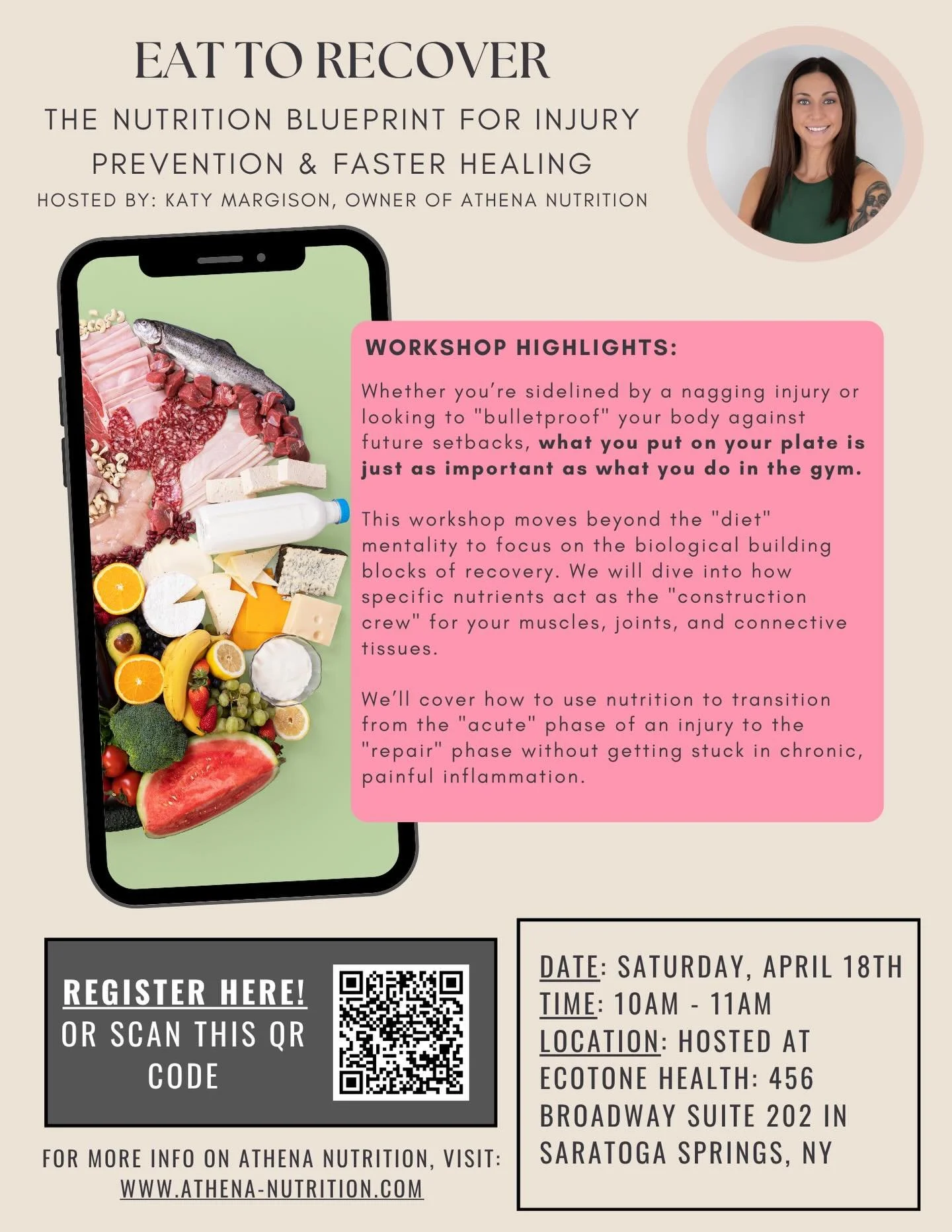 Eat to Recover: The Nutrition Blueprint for Injury Prevention &amp; Faster Healing

Whether you&rsquo;re sidelined by a nagging injury or looking to &ldquo;bulletproof&rdquo; your body against future setbacks, what you put on your plate is just as im
