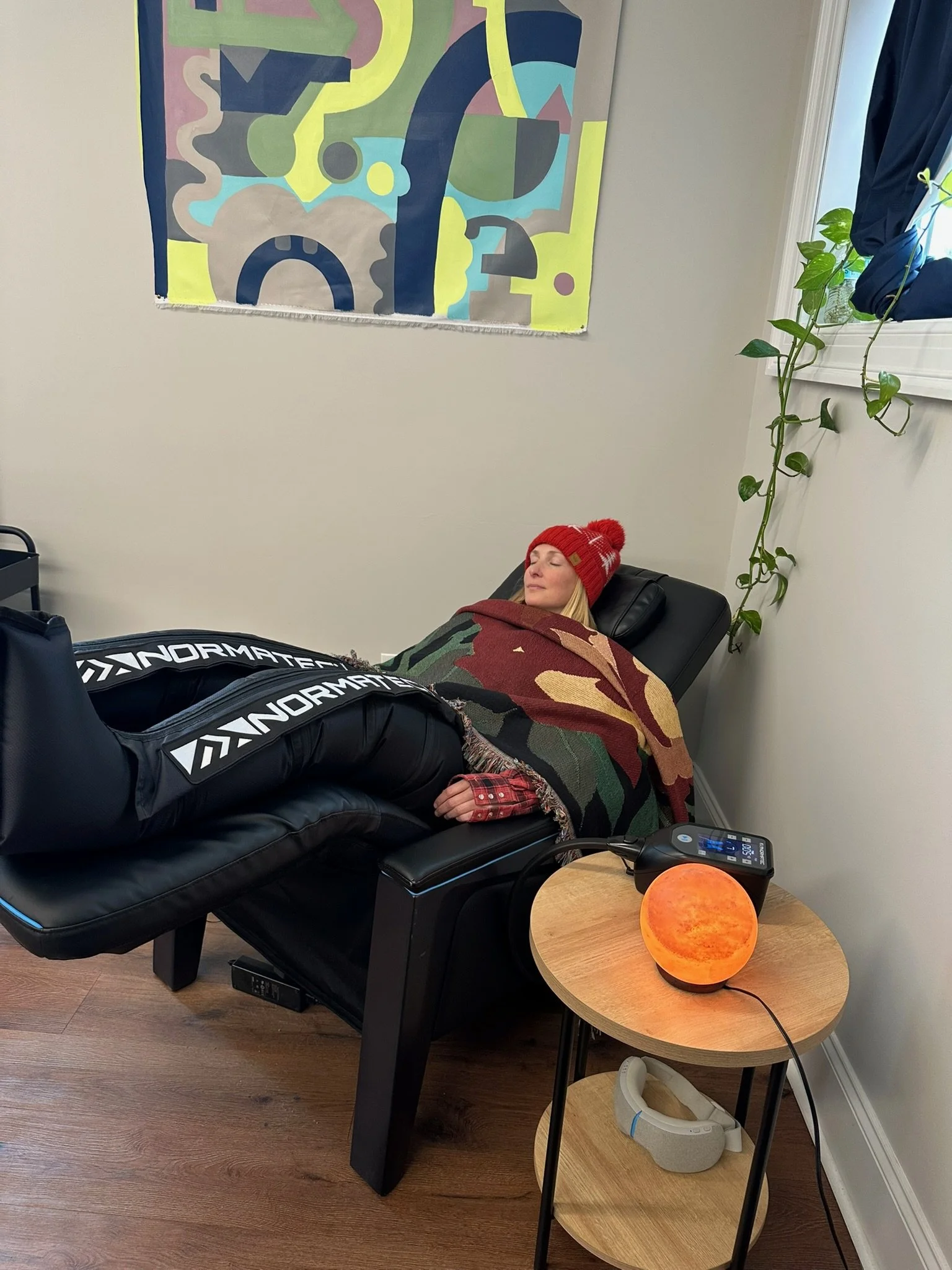 Hands-on therapy for active adult client focused on unlocking movement restrictions and resolving root-cause hip dysfunction In Saratoga Springs NY