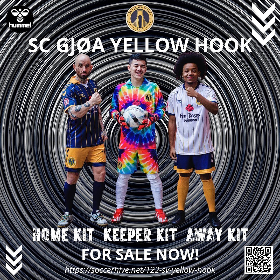 You&rsquo;ve asked. We&rsquo;ve listened. Visit our shop (link in bio) to purchase your very own Inaugural Season Home, Away, and or Trippy Keeper Kit! Thanks to @hummelusa for setting us up and all of our sponsors for enabling us to be the freshest 