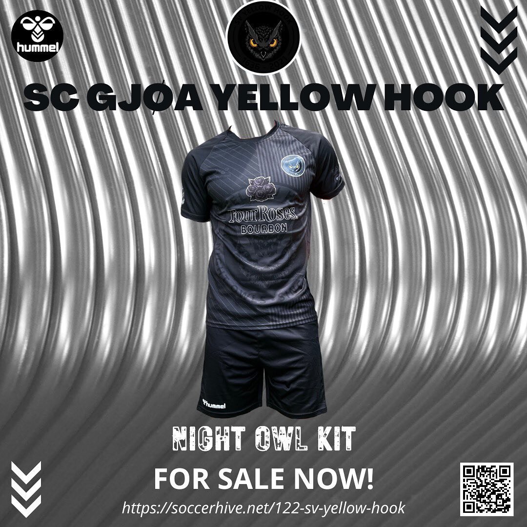 Night Owl Blackout Kit now available for pre-order. Grab this amazing shirt with our special Night Owl badge and show your support for your favorite group of guys as well as helping a true grassroots amateur program achieve its goals. The design was 