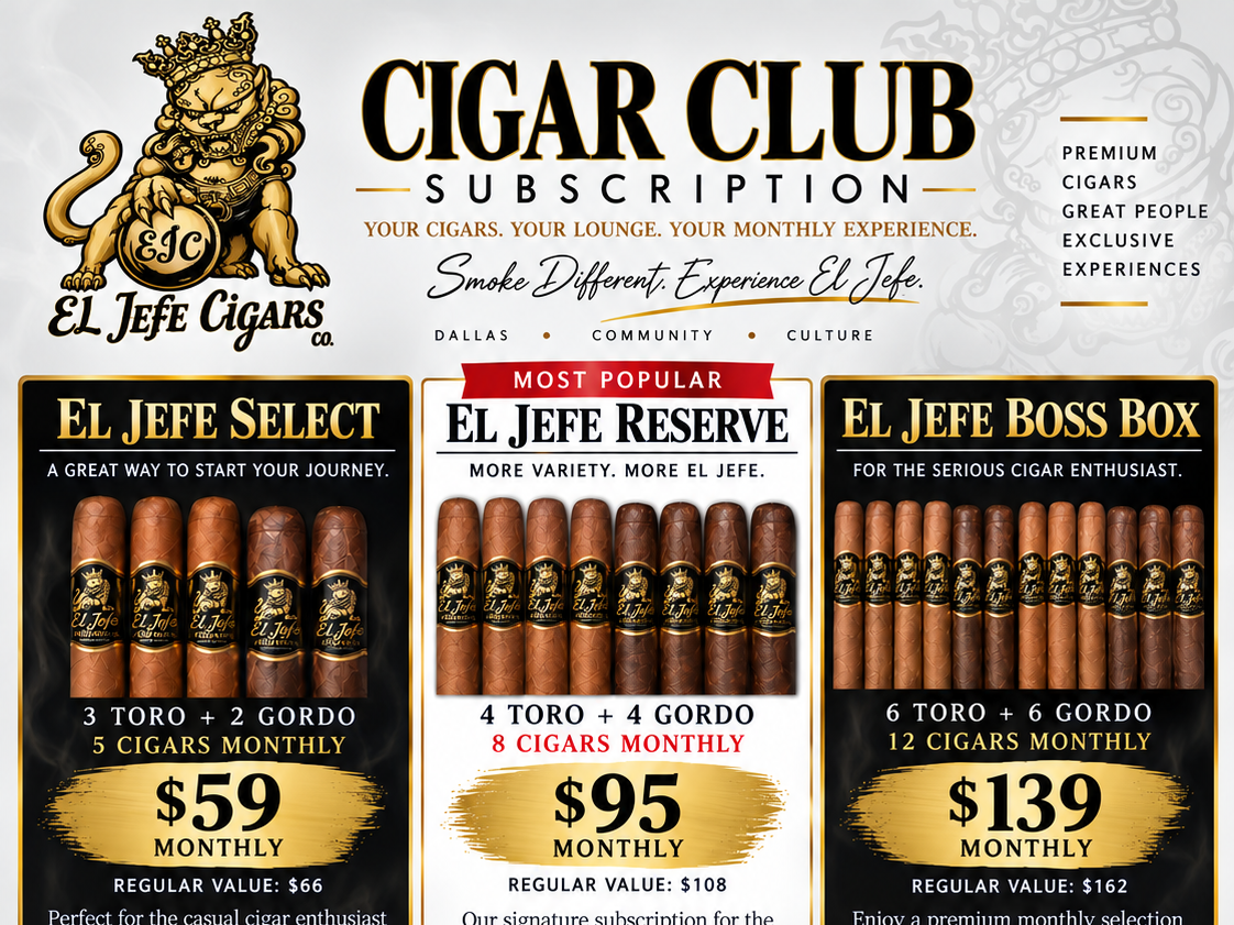 El Jefe Cigar Club Subscription