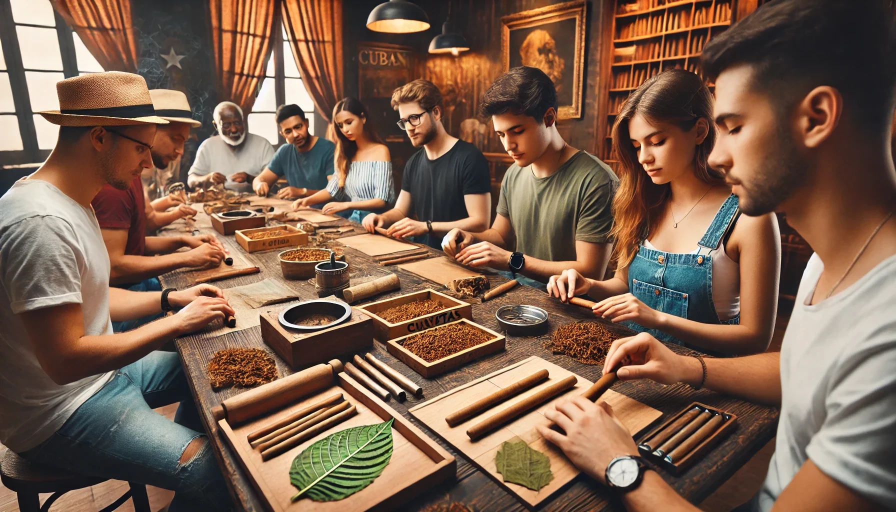 Pic of Cigar Rolling Class.webp