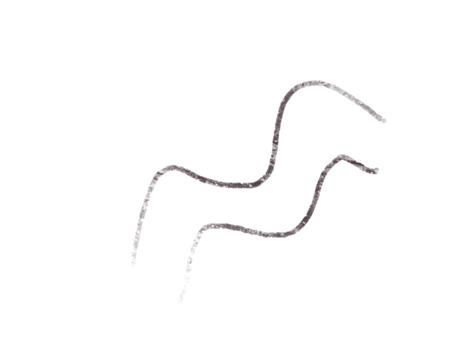 Line graph with two jagged lines showing data trends over time.