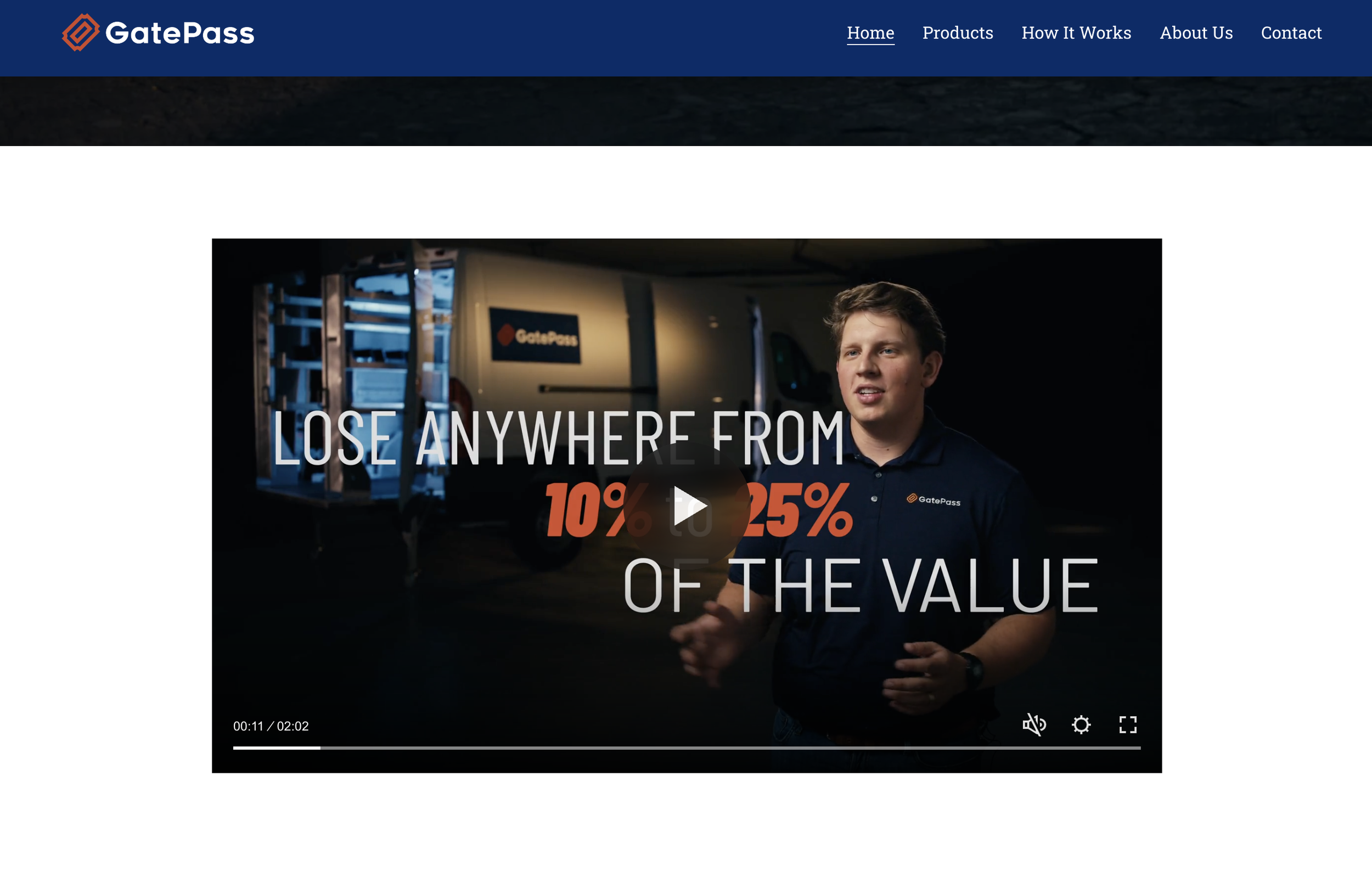 gatepass brand launch film on their website