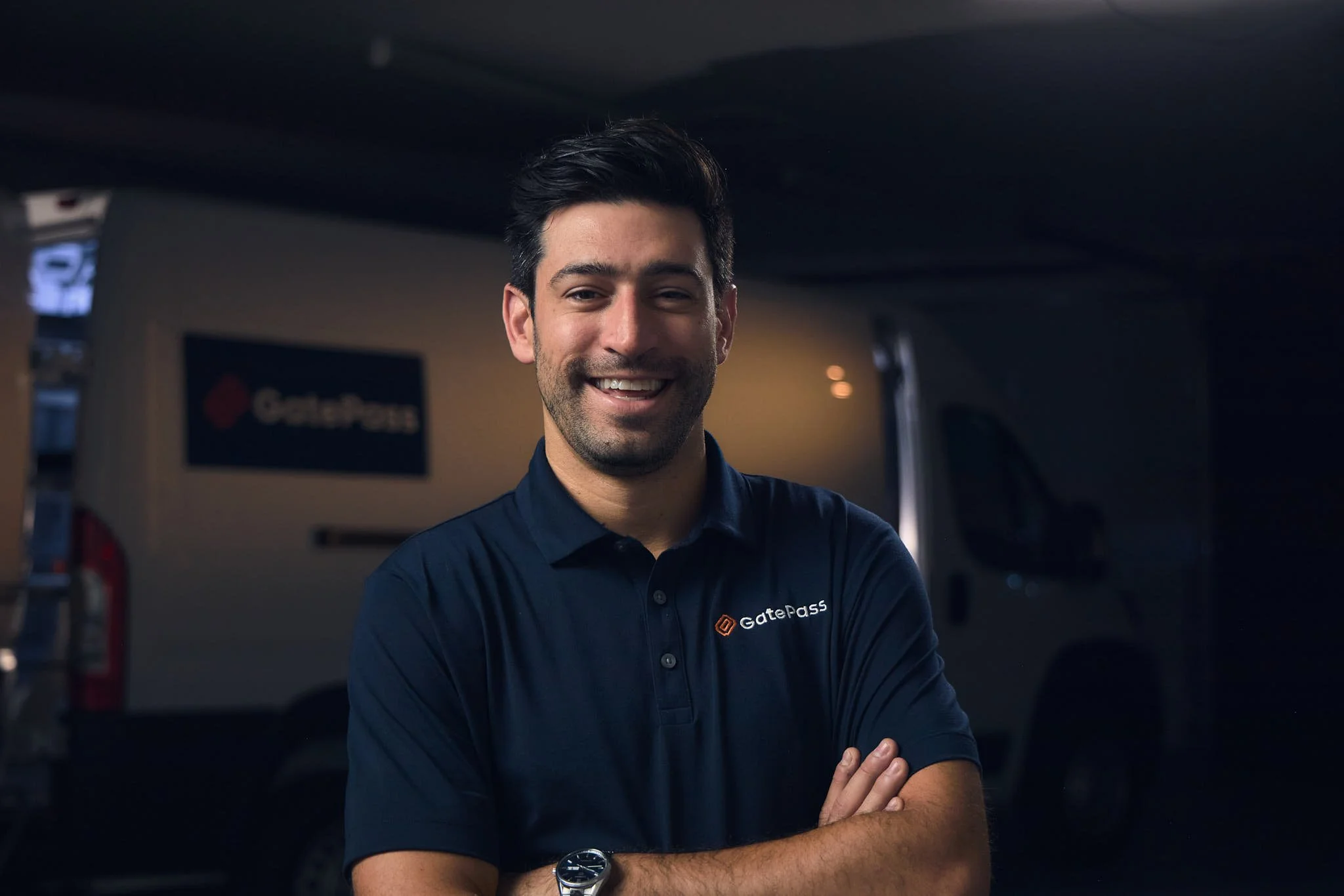 Founder + CEO of GatePass, headshot photo