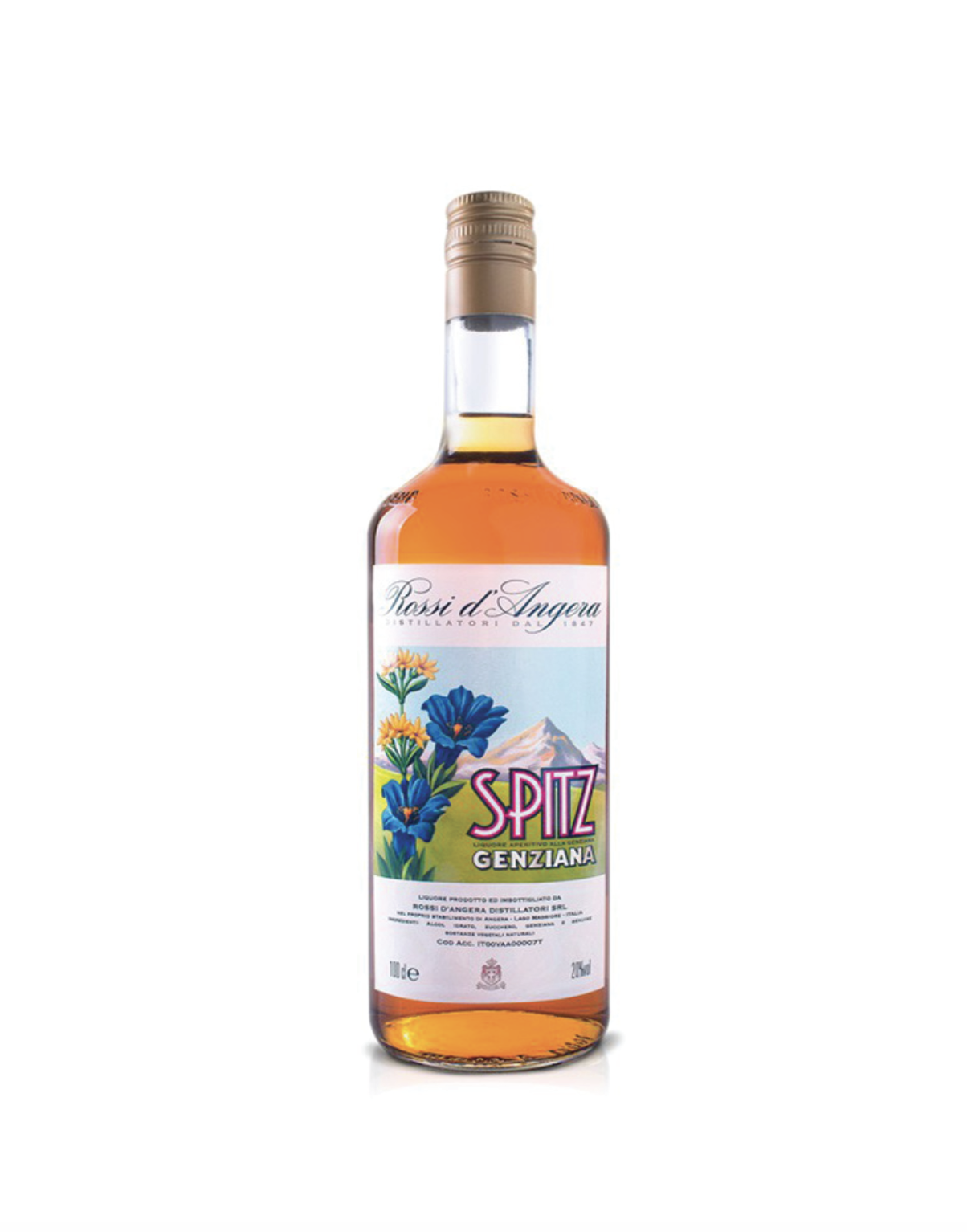 Rossi d'Angera - Genziana "Spitz" - 1 Litre (6pk)