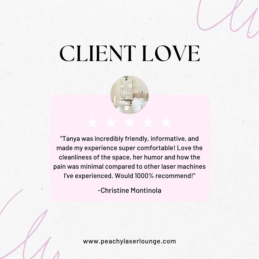 Your reviews, kind words, and referrals mean the world to us 🙇🏼&zwj;♀️ 

#reviews #clientreview #clientlove #laserhairremoval #lasertreatment #coquitlamhairremoval #coquitlamsmallbusiness