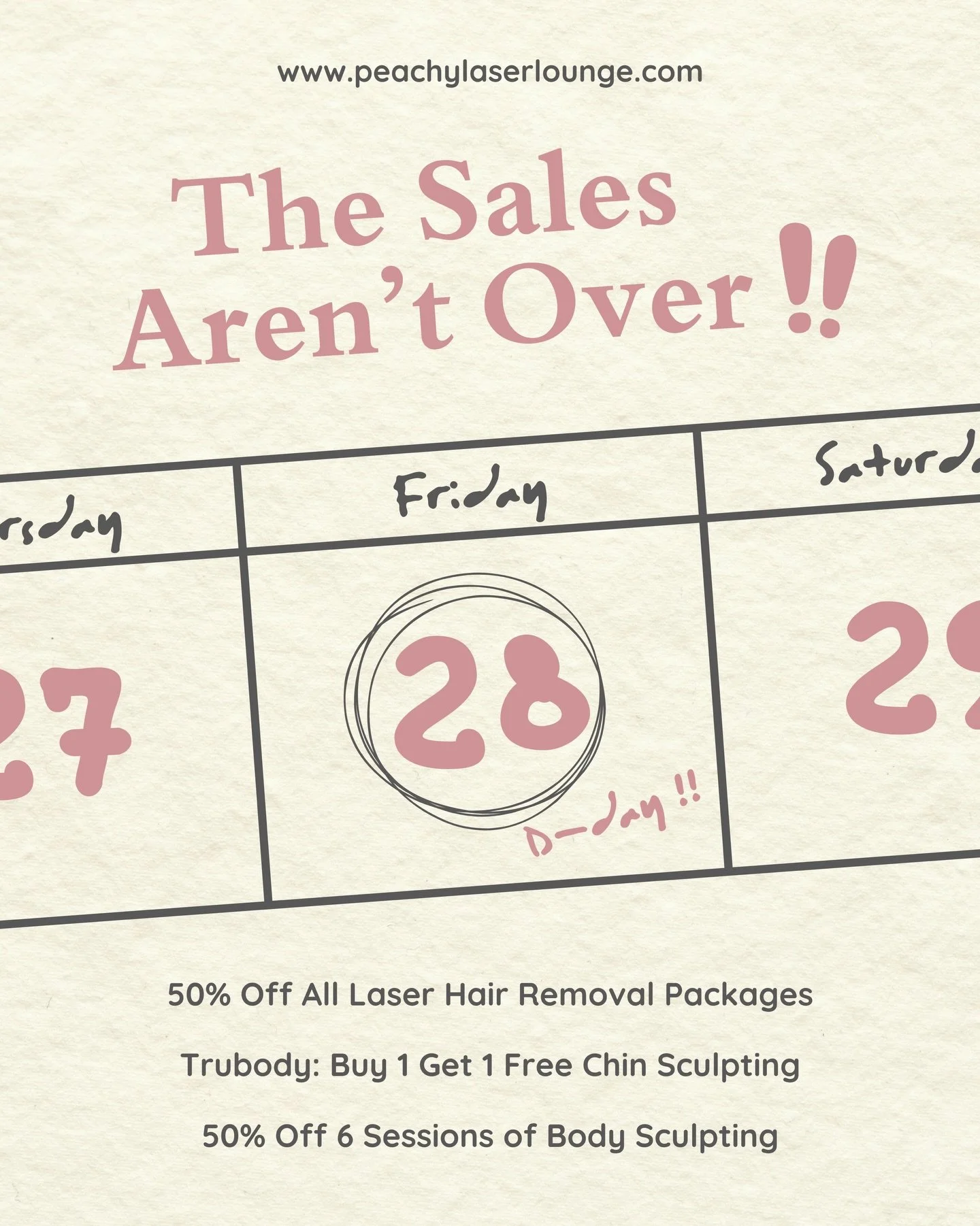 That&rsquo;s right! 🥳 We will be extending ALL promotions until Friday!

You guys have been LOVING our Black Friday Sales so how could we take that away from you!! 🙇🏼&zwj;♀️