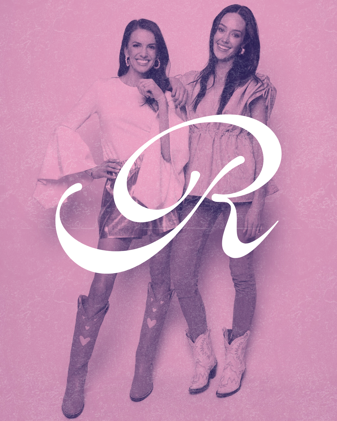 Amanda Peterson and Kathleen Fraser standing next to each other with a white RoRo "R" overlay