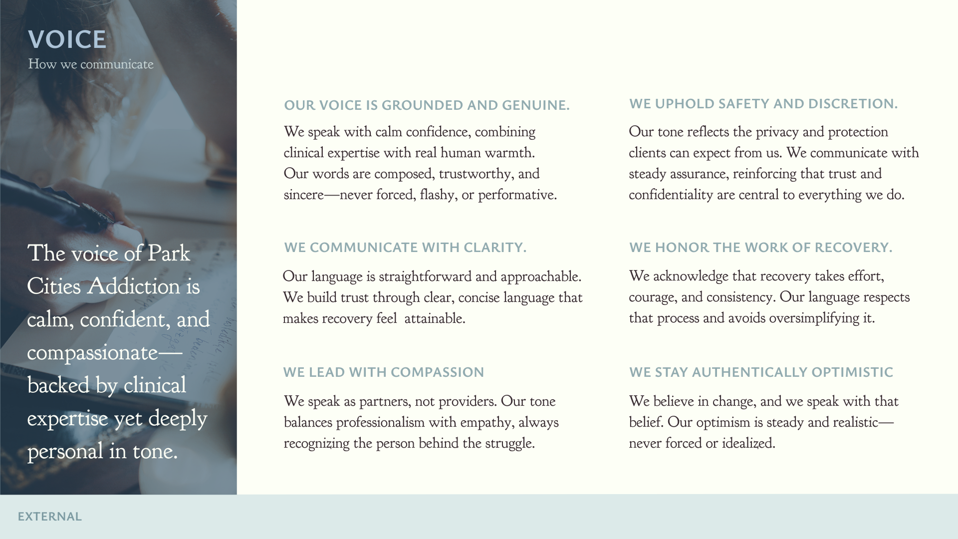 Chan Art Voice Guidelines