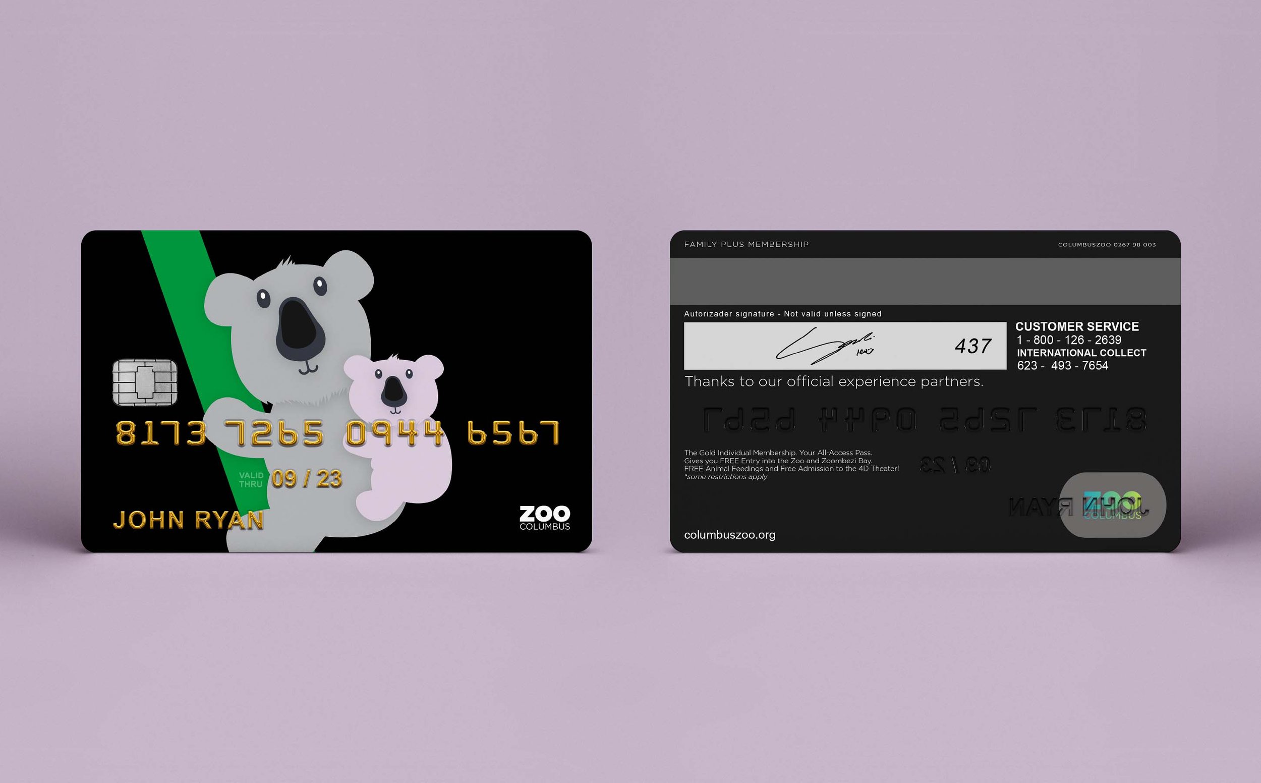 Family Membership Card