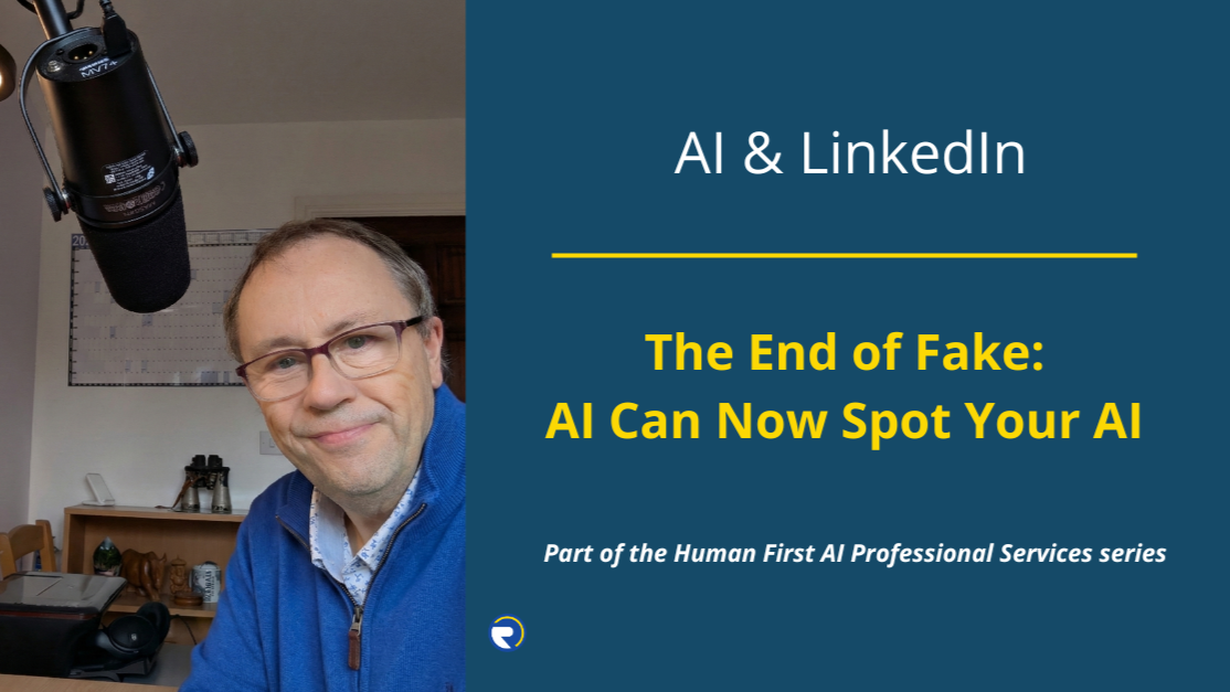 Human First AI: The End of Fake - AI Can Now Spot Your AI