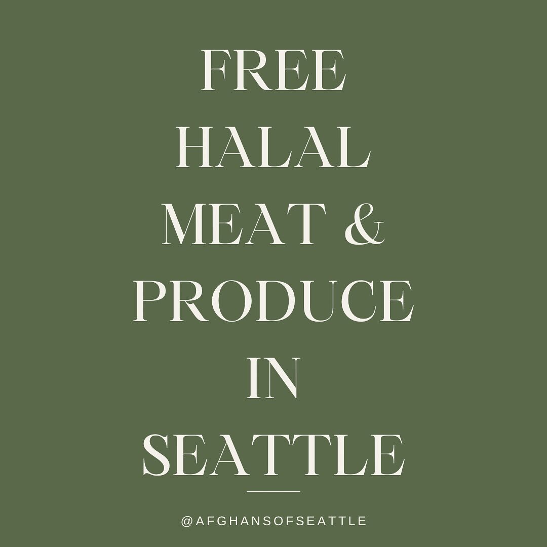 Free Halal Meet &amp; Produce will be handed out at the
Neighborhood House
6400 Sylvan Way SW
Seattle, WA 98126
United States
On November 19th from 5:30-8:30pm
