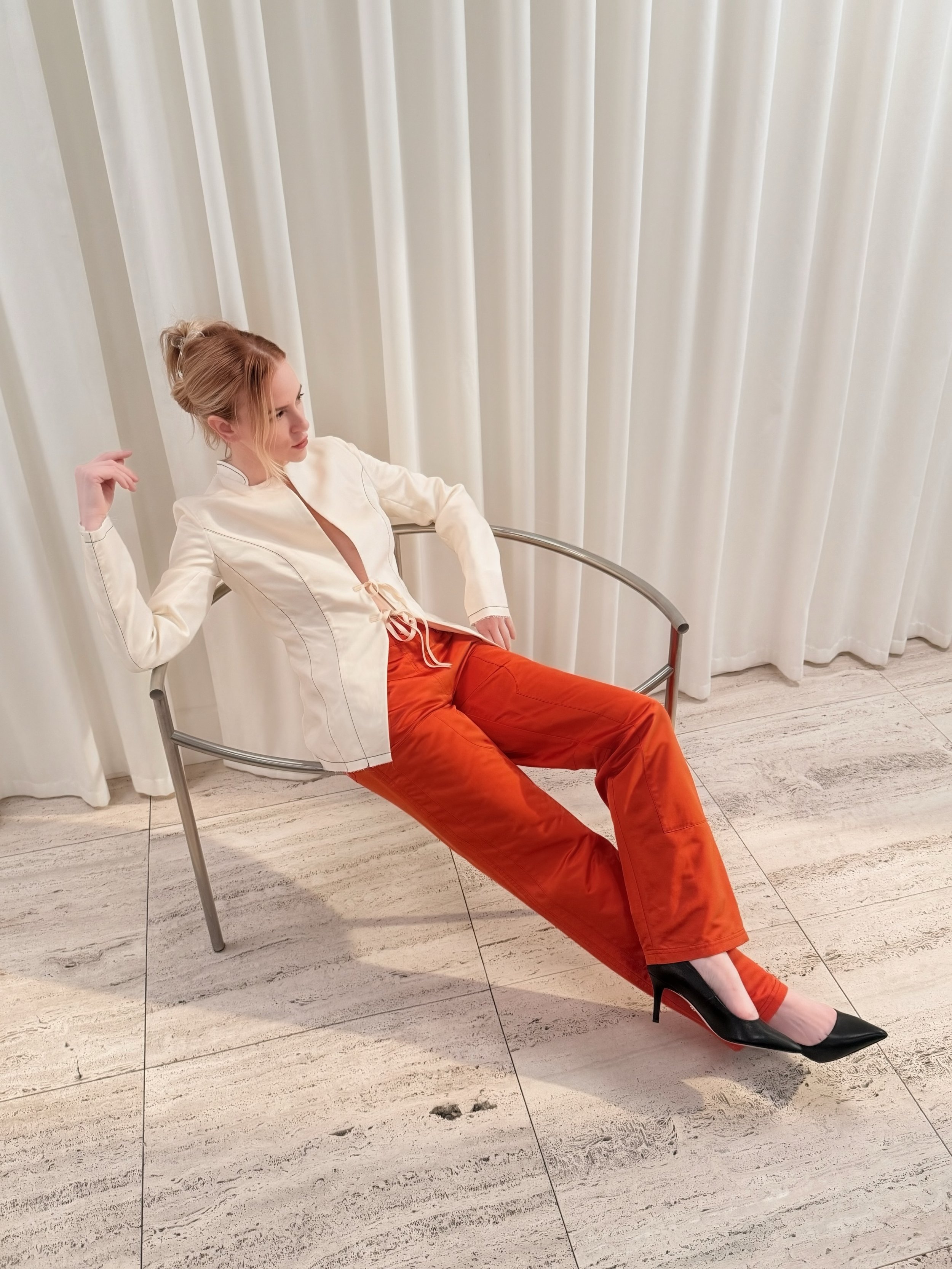 Shirts under jackets are very last season! 
Look @katehundley now on @modaoperandi xx