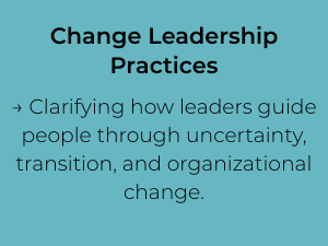 Change Leadership Practices