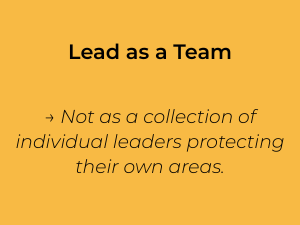 Lead as a Team