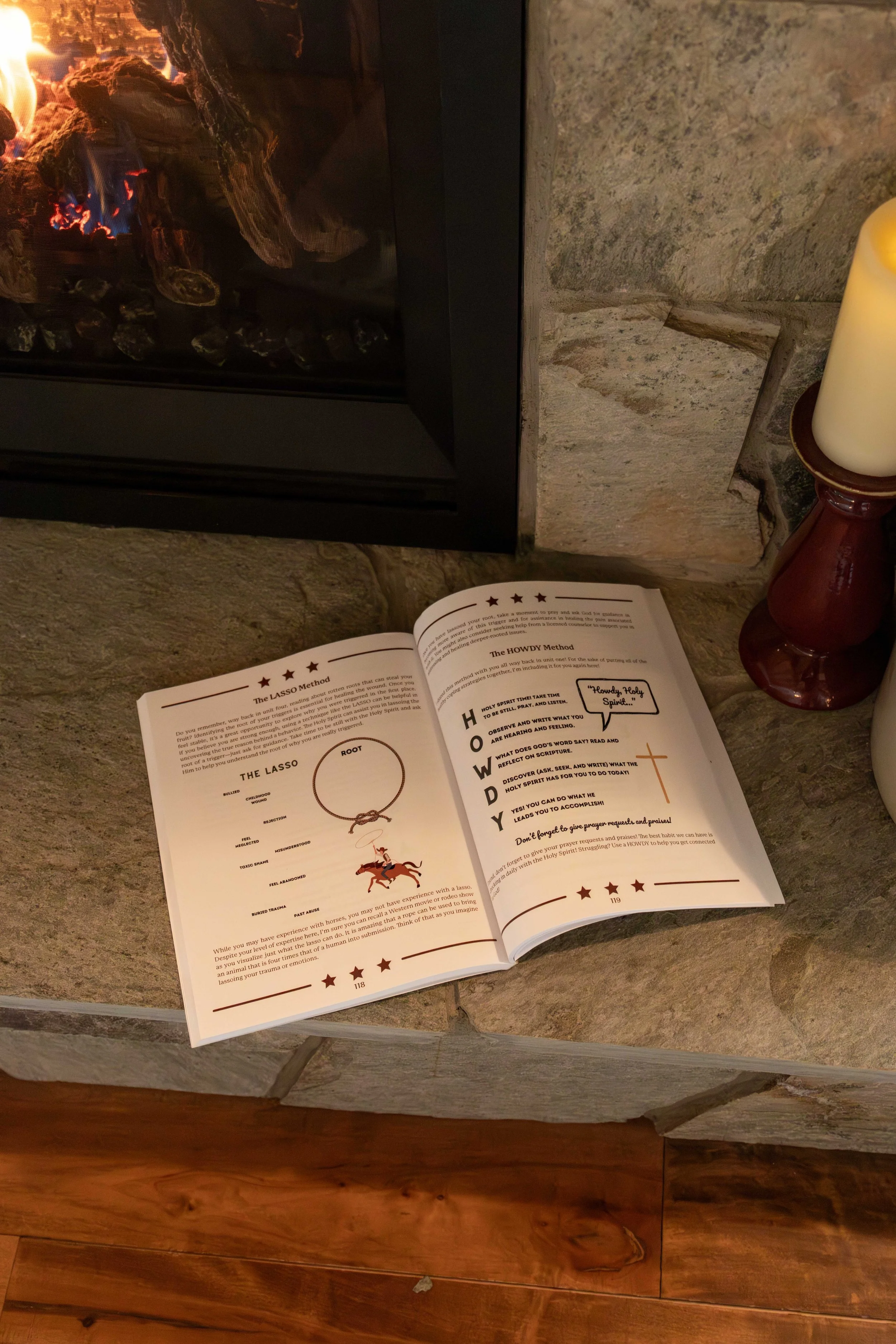 Picture of the Howdy method in the book