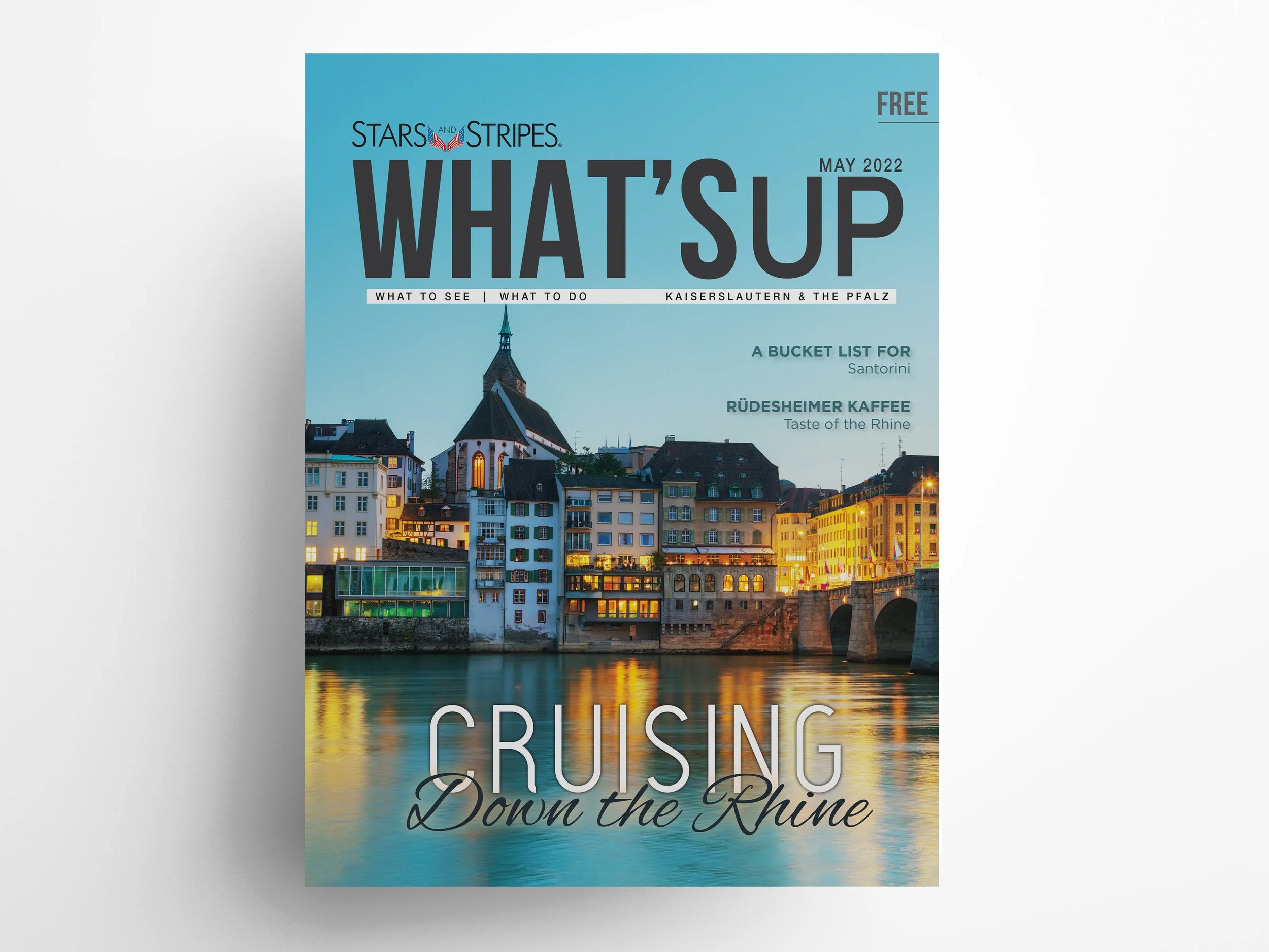 Magazine: What's Up May Cover and Spread