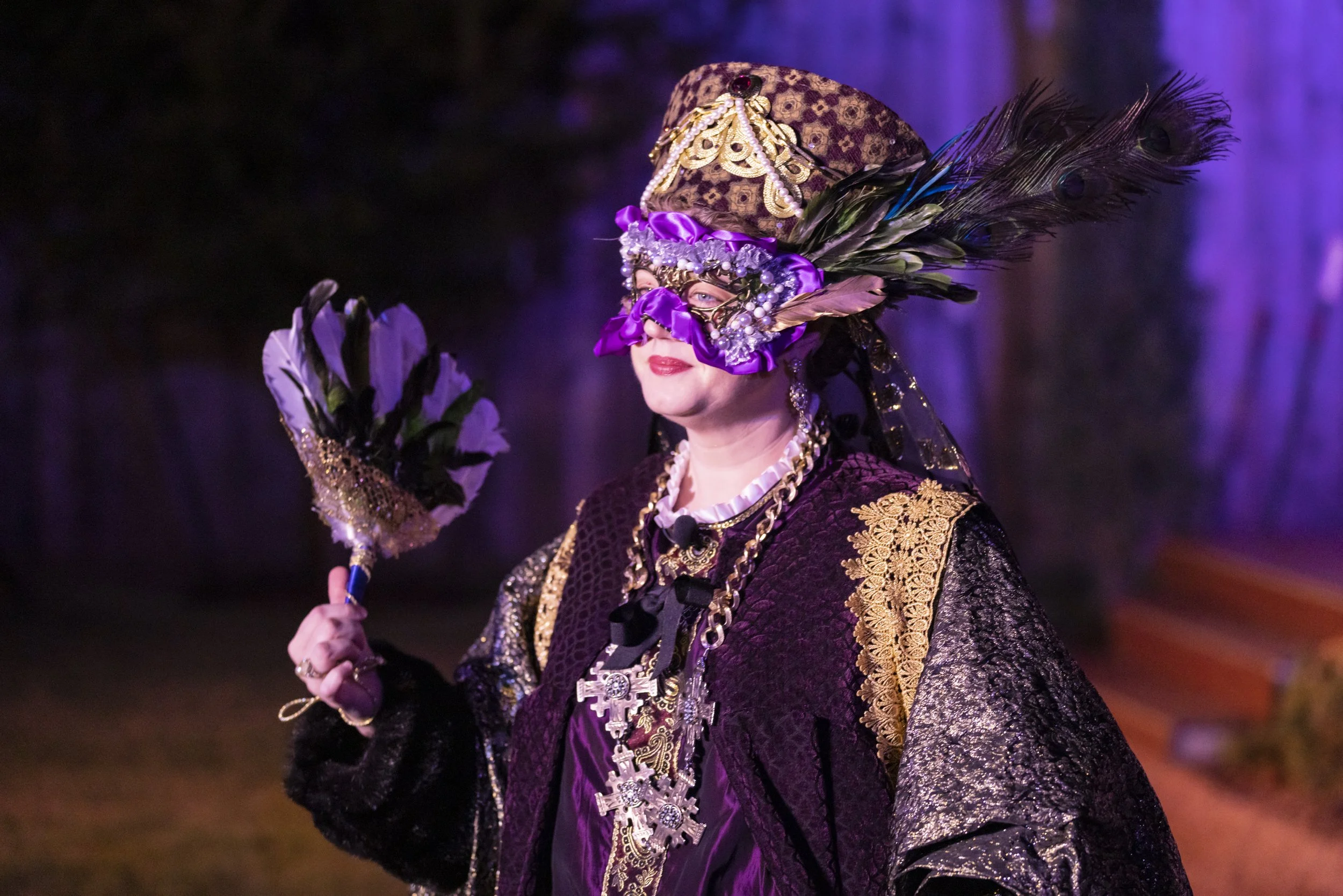 Romeo and Juliet - Oklahoma Shakespeare in the Park 2023
©Edward T Morris
(Mask construction & painting)