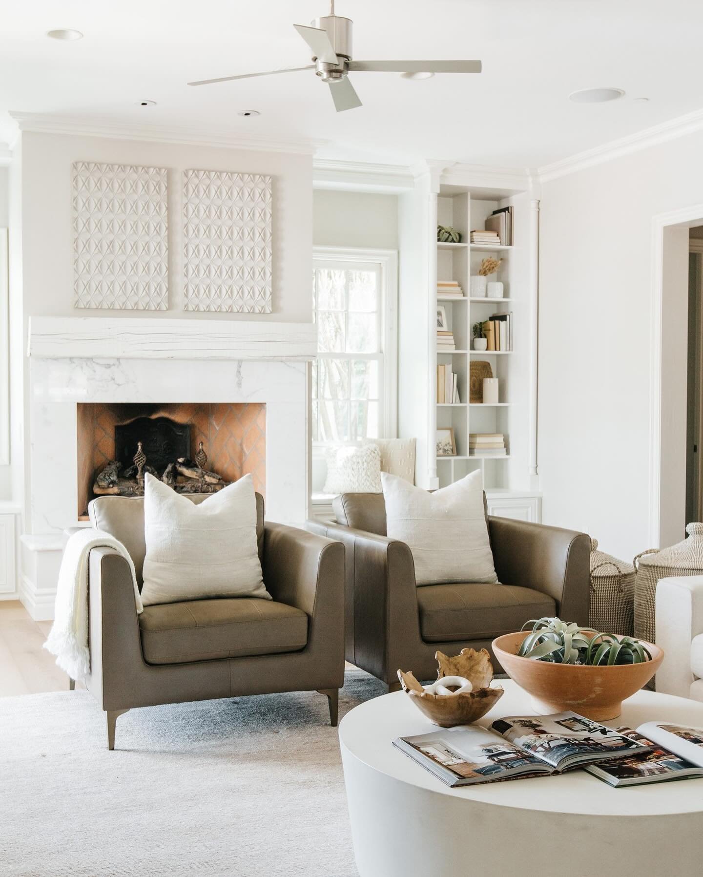 We couldn&rsquo;t help ourselves... back with another #throwbackthursday from last weeks featured project. We installed furnishings, styling, and lighting at this charming home over three years ago. Who else is wondering where the time has gone?!⁠
⁠
