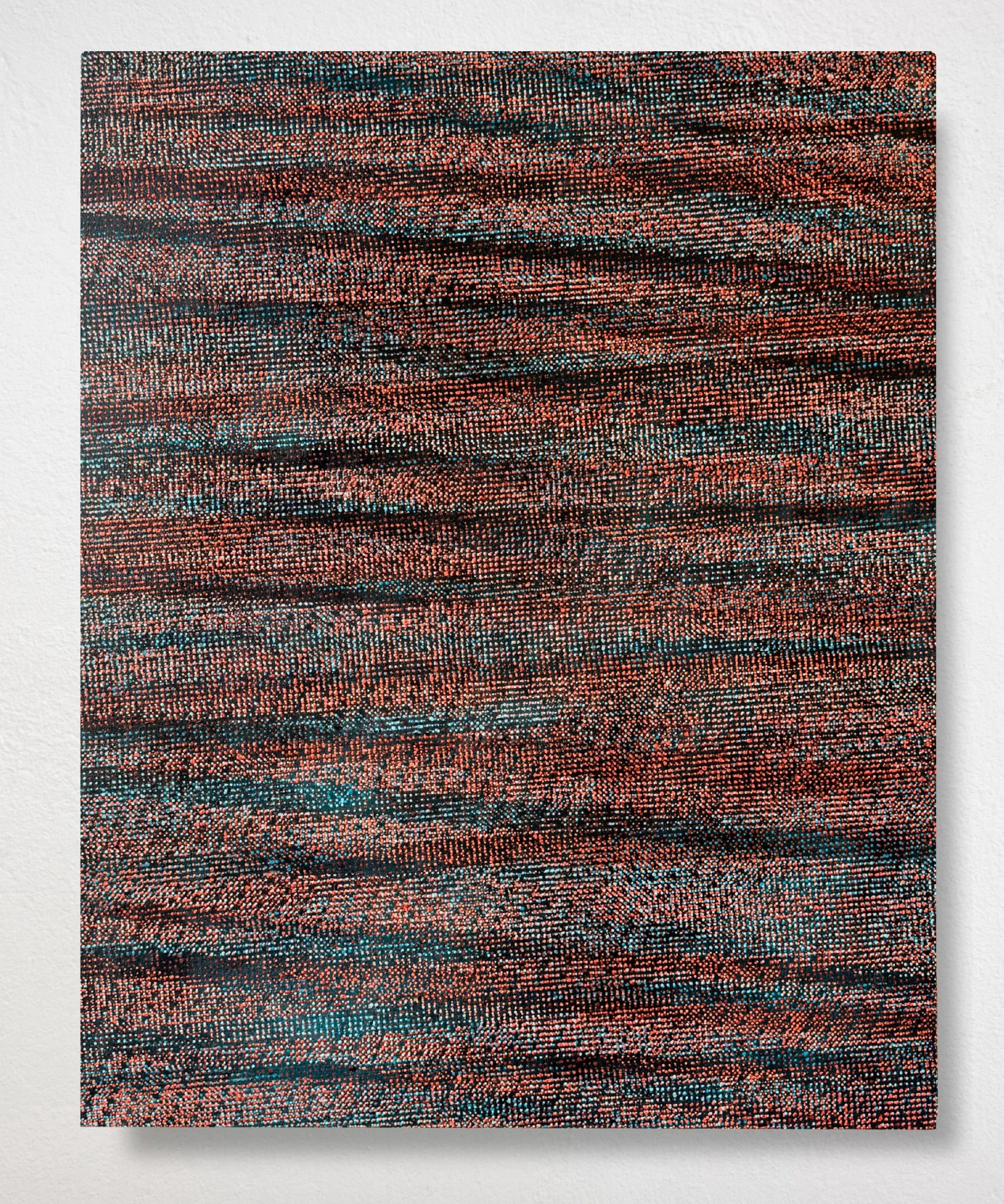 “In the Event of Drift"   Acrylic on canvas-wrapped plywood   24 x 30 x .5"