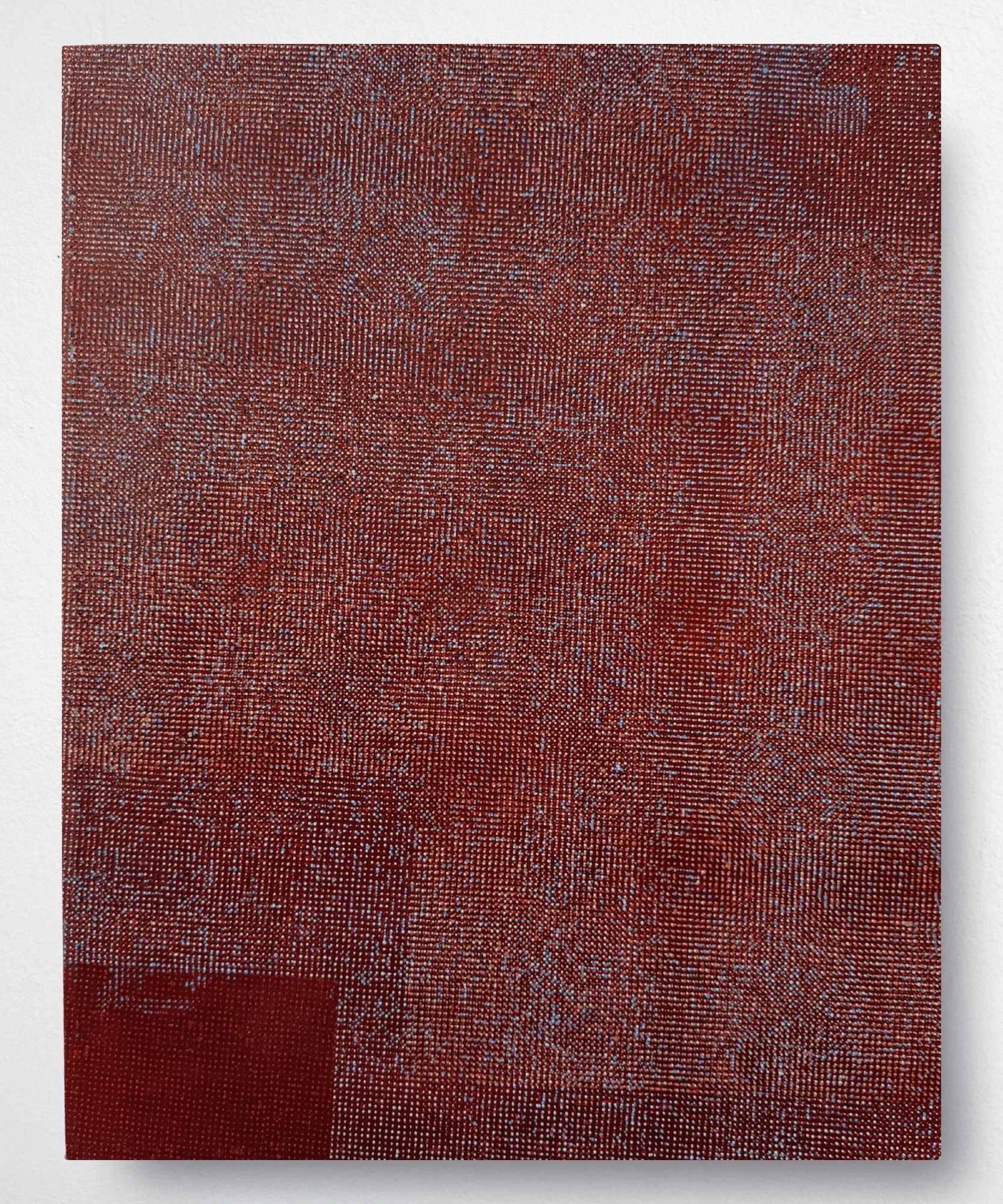 “Edge of Measure"   Acrylic on canvas   24 x 30 x 1"