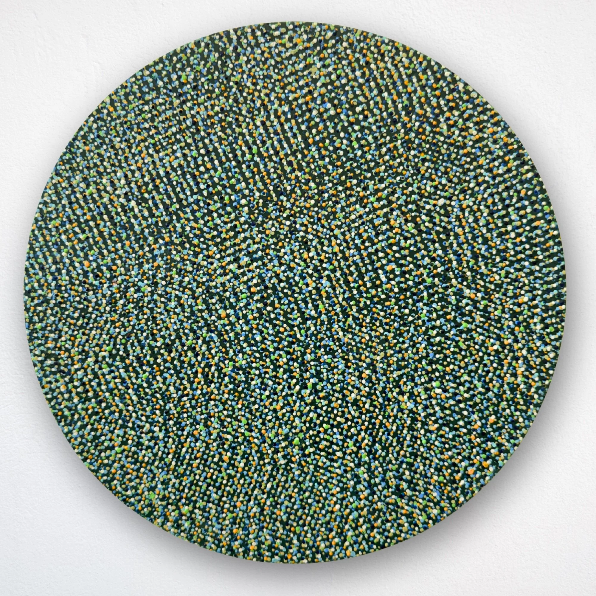 Untitled   Acrylic on plywood   12 x 12 x .5"