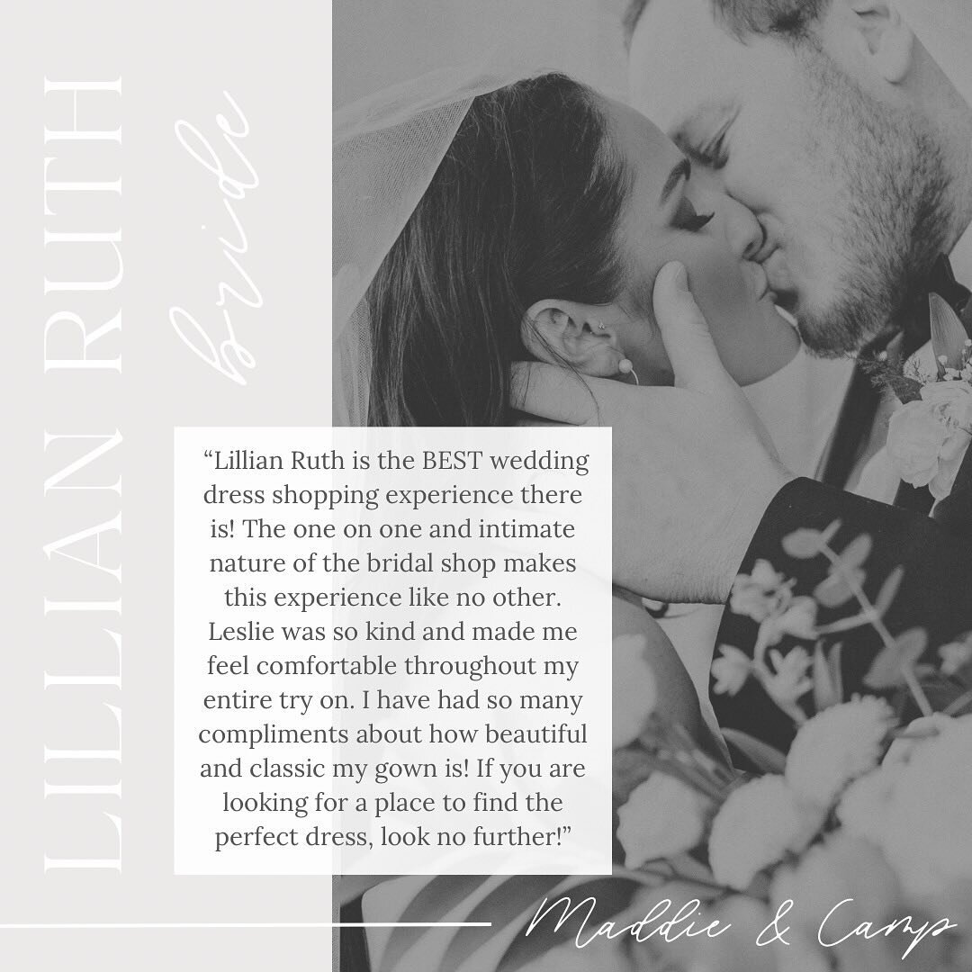 Such sweet words from #realLRBride @maddiegallegos🕊️Maddie wore a dress from our Heirloom Collection  and could not have looked more beautiful! It was such an honor to be a part of your special day.🤍

Photography: @acgoodmanphoto 
Ceremony: @sacred